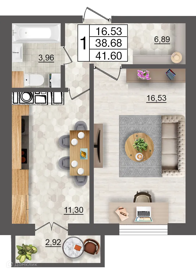 Фото квартиры в ЖК Максимум