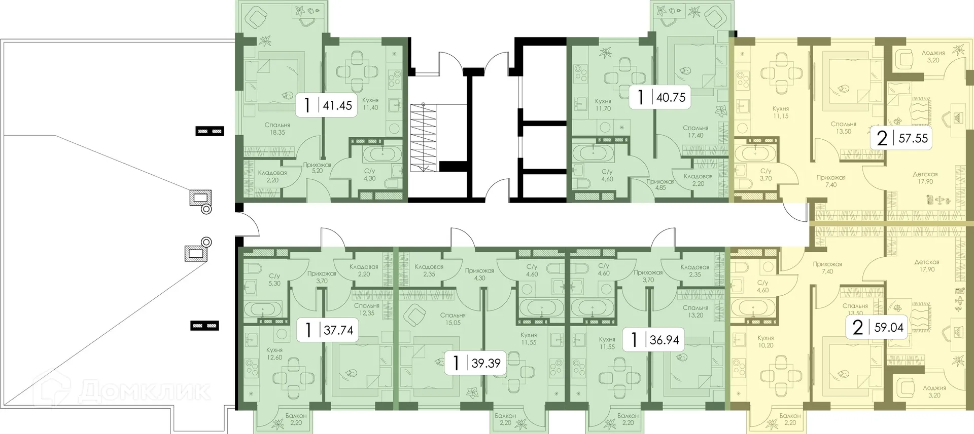 Фото квартиры в ЖК СреДА