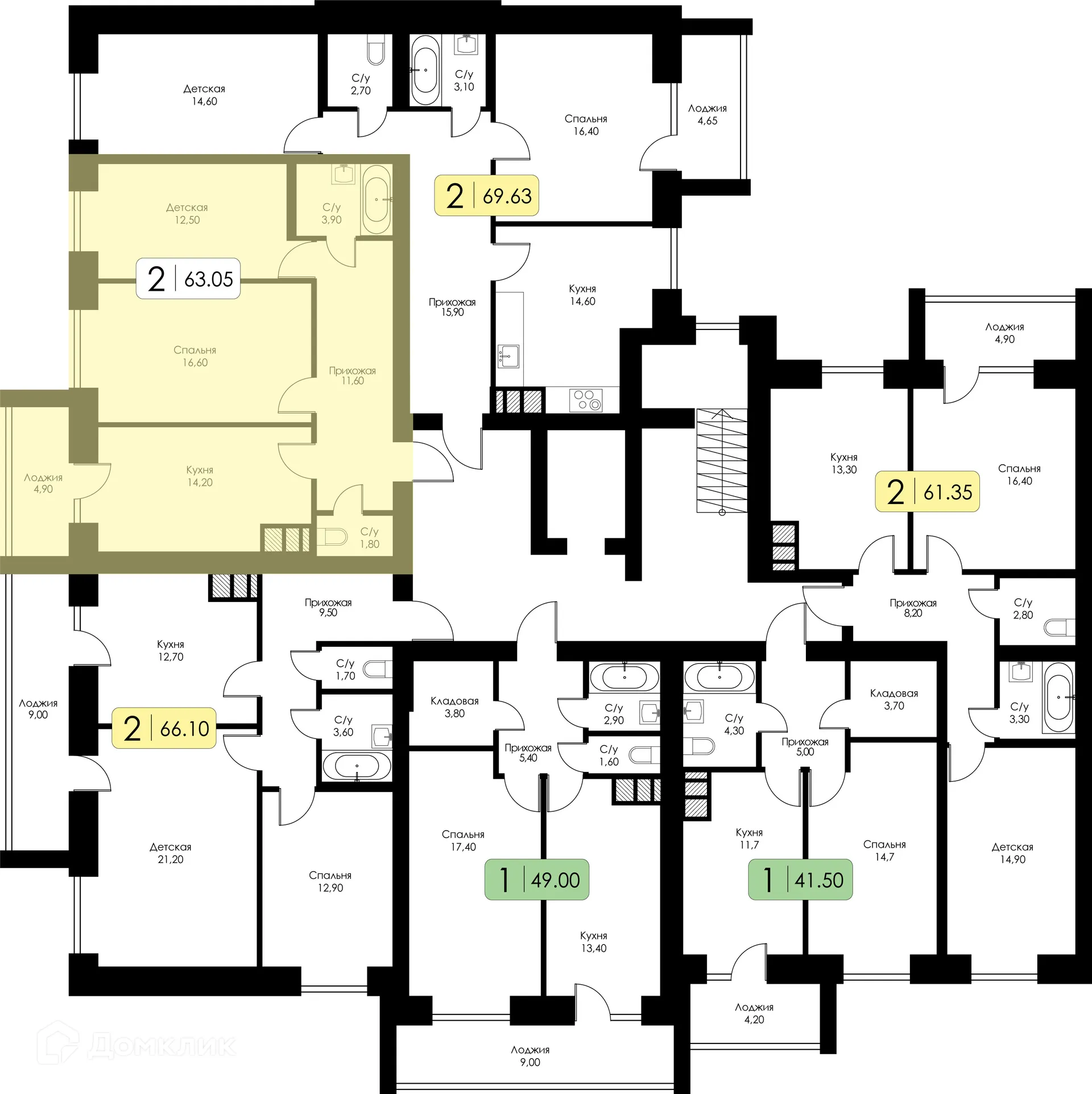 Фото квартиры в ЖК Загорье