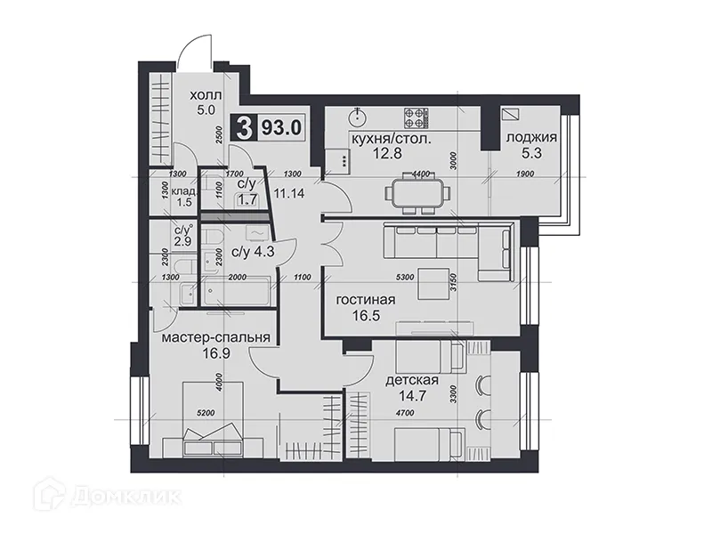 Фото квартиры в ЖК «НАДЕЖДА»