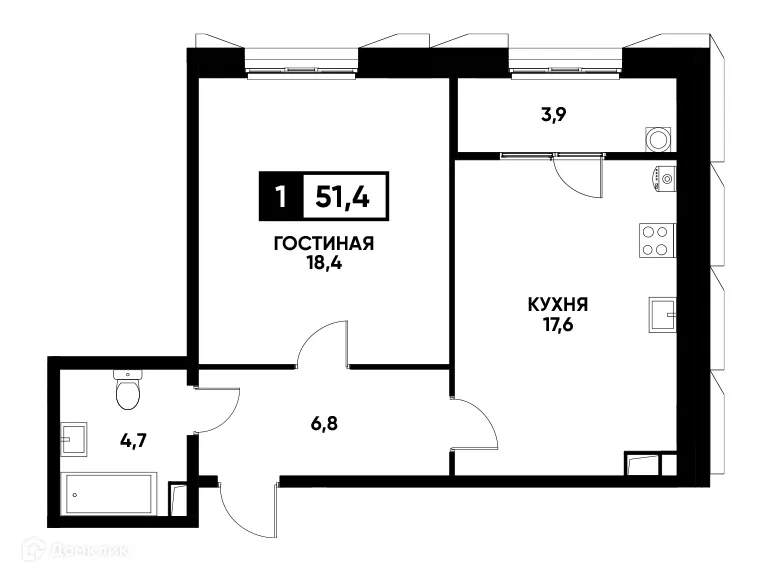 Фото квартиры в ЖК Основа