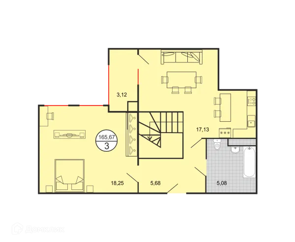 Квартира в ЖК Дыхание