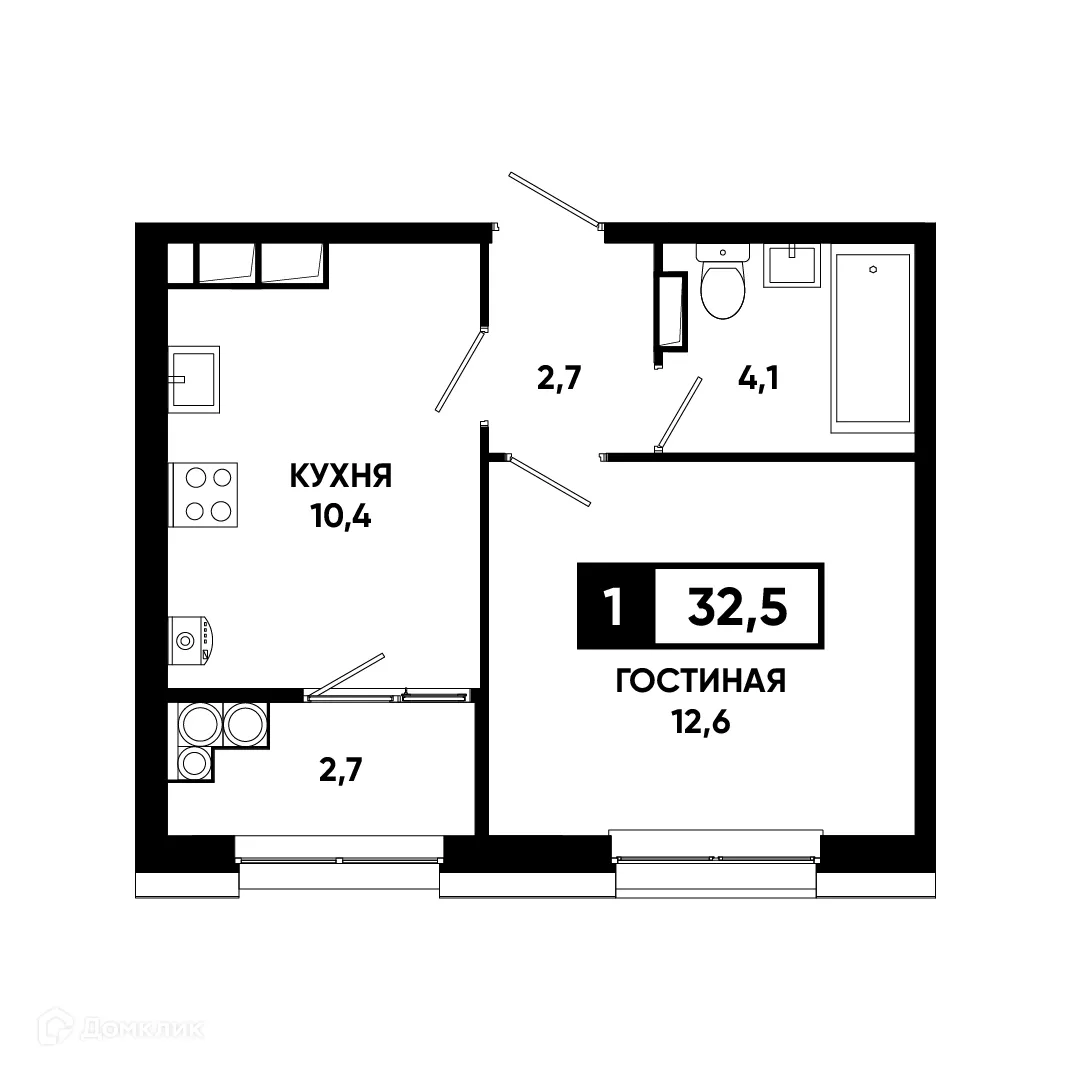 Фото квартиры в ЖК Основа