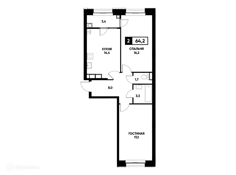 Фото квартиры в ЖК Основа