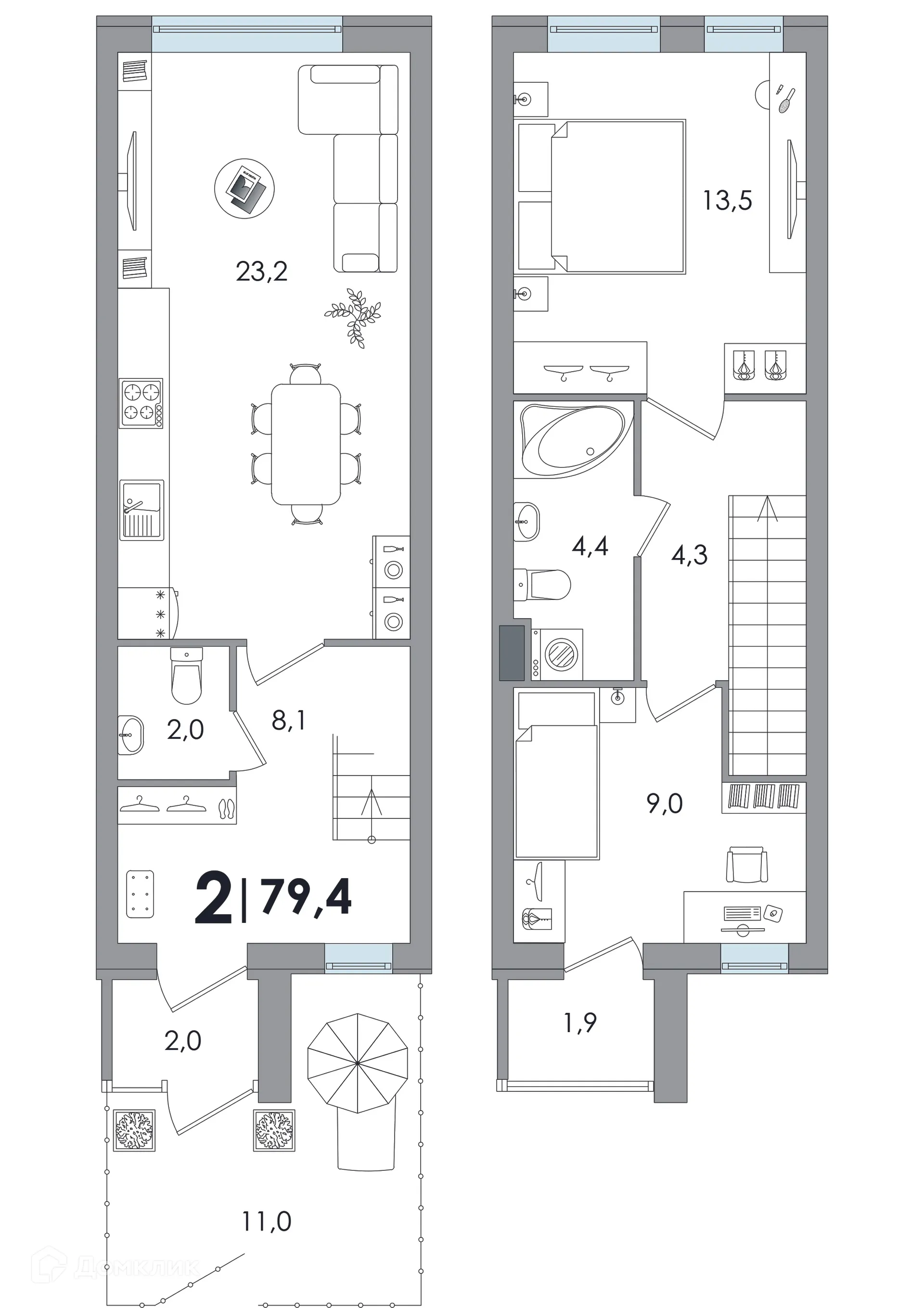 Фото квартиры в ЖК Южный