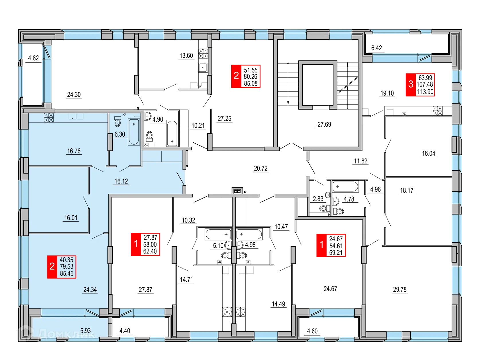 Фото квартиры в ЖК Заволжский Берег"