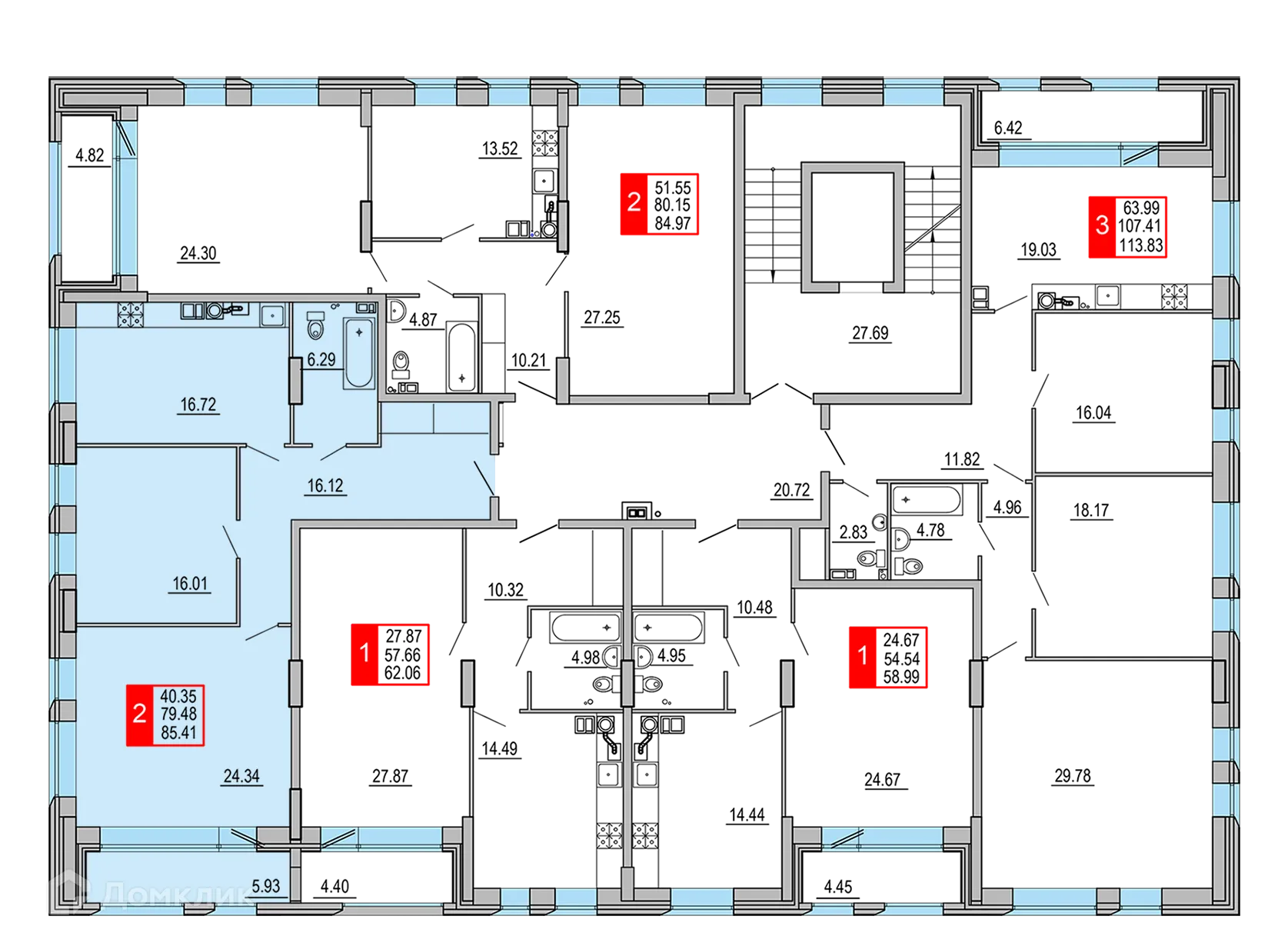 Фото квартиры в ЖК Заволжский Берег"