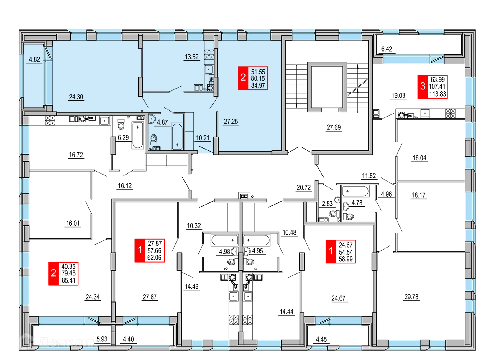 Фото квартиры в ЖК Заволжский Берег"