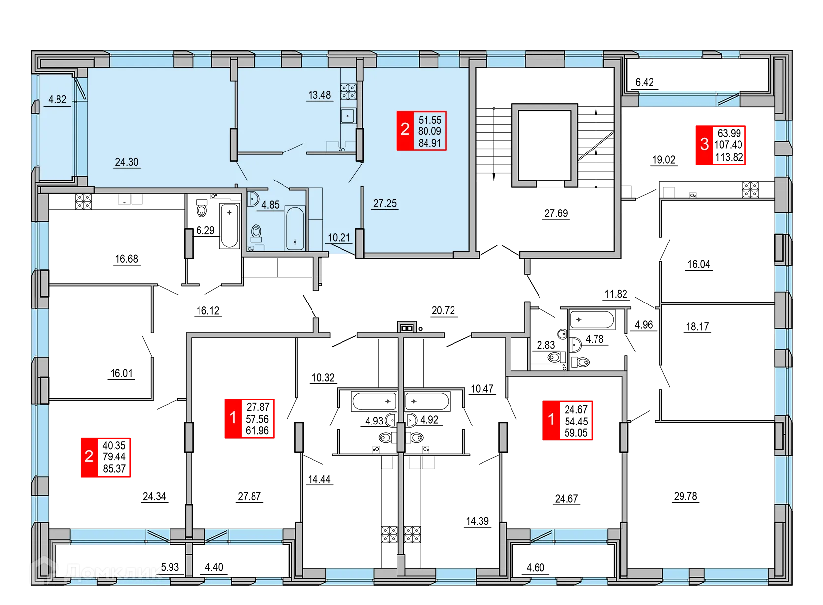 Фото квартиры в ЖК Заволжский Берег"
