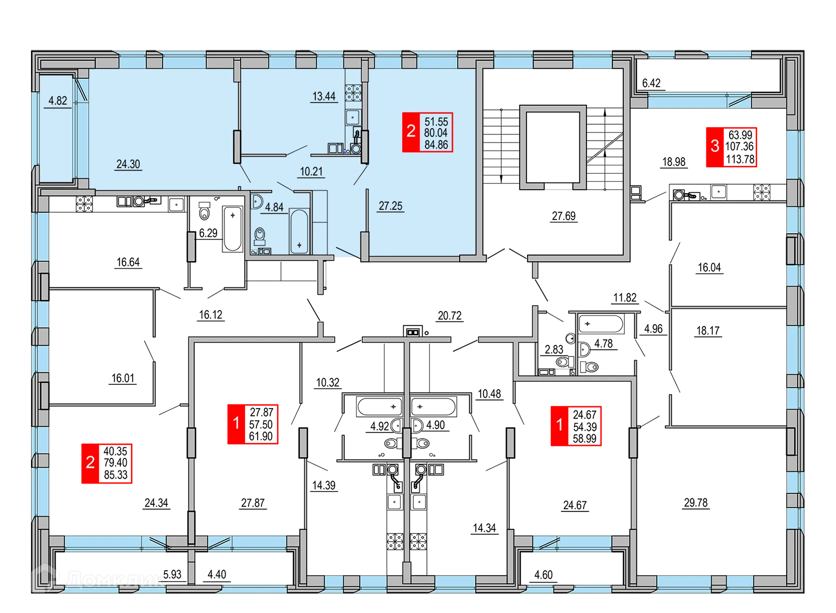 Фото квартиры в ЖК Заволжский Берег"