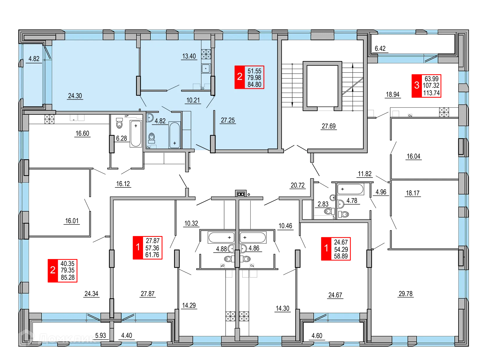 Фото квартиры в ЖК Заволжский Берег"