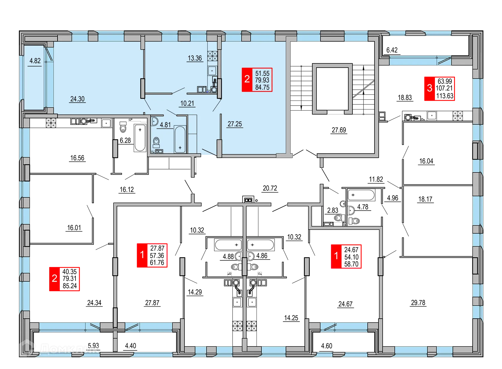 Фото квартиры в ЖК Заволжский Берег"
