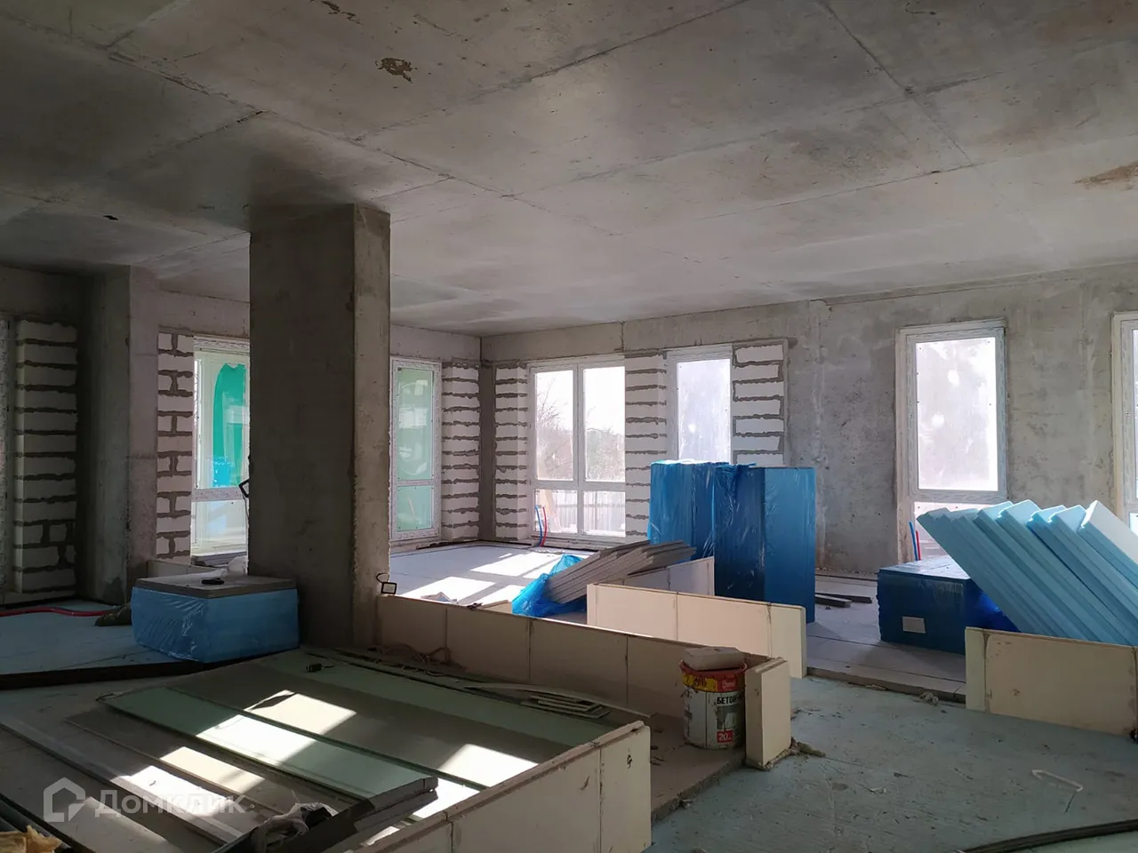 Планировка 3-комнатной квартиры 117.02 м² в ЖК Заволжский Берег", г. Тверь — фото 6