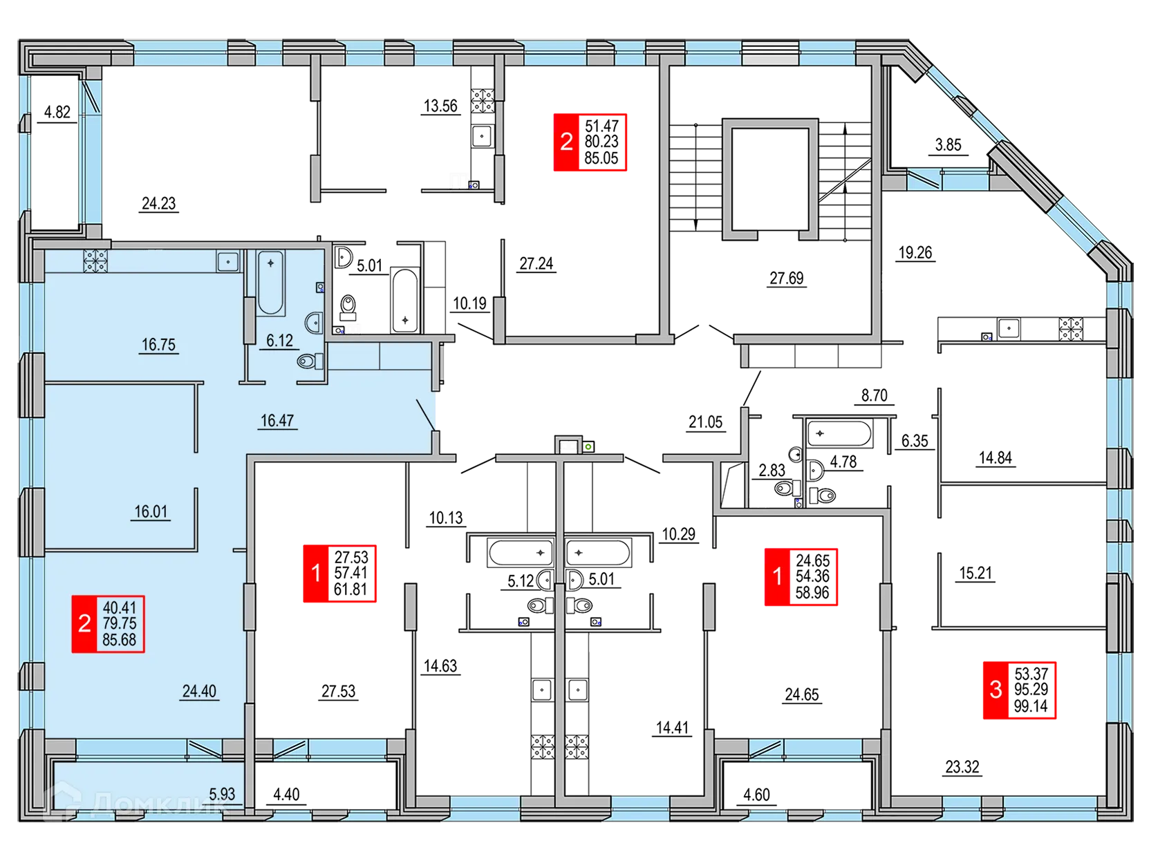 Фото квартиры в ЖК Заволжский Берег"