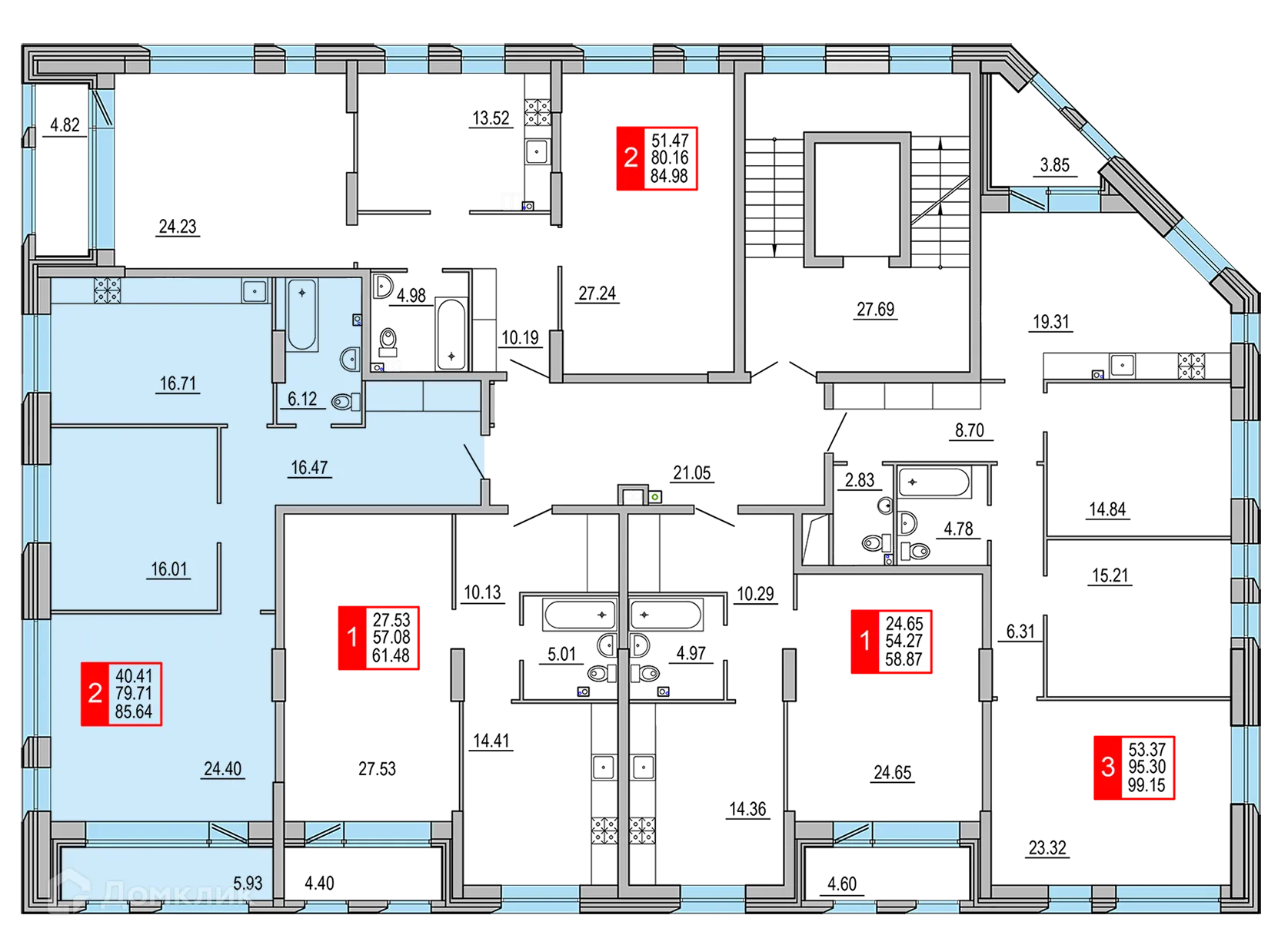 Фото квартиры в ЖК Заволжский Берег"