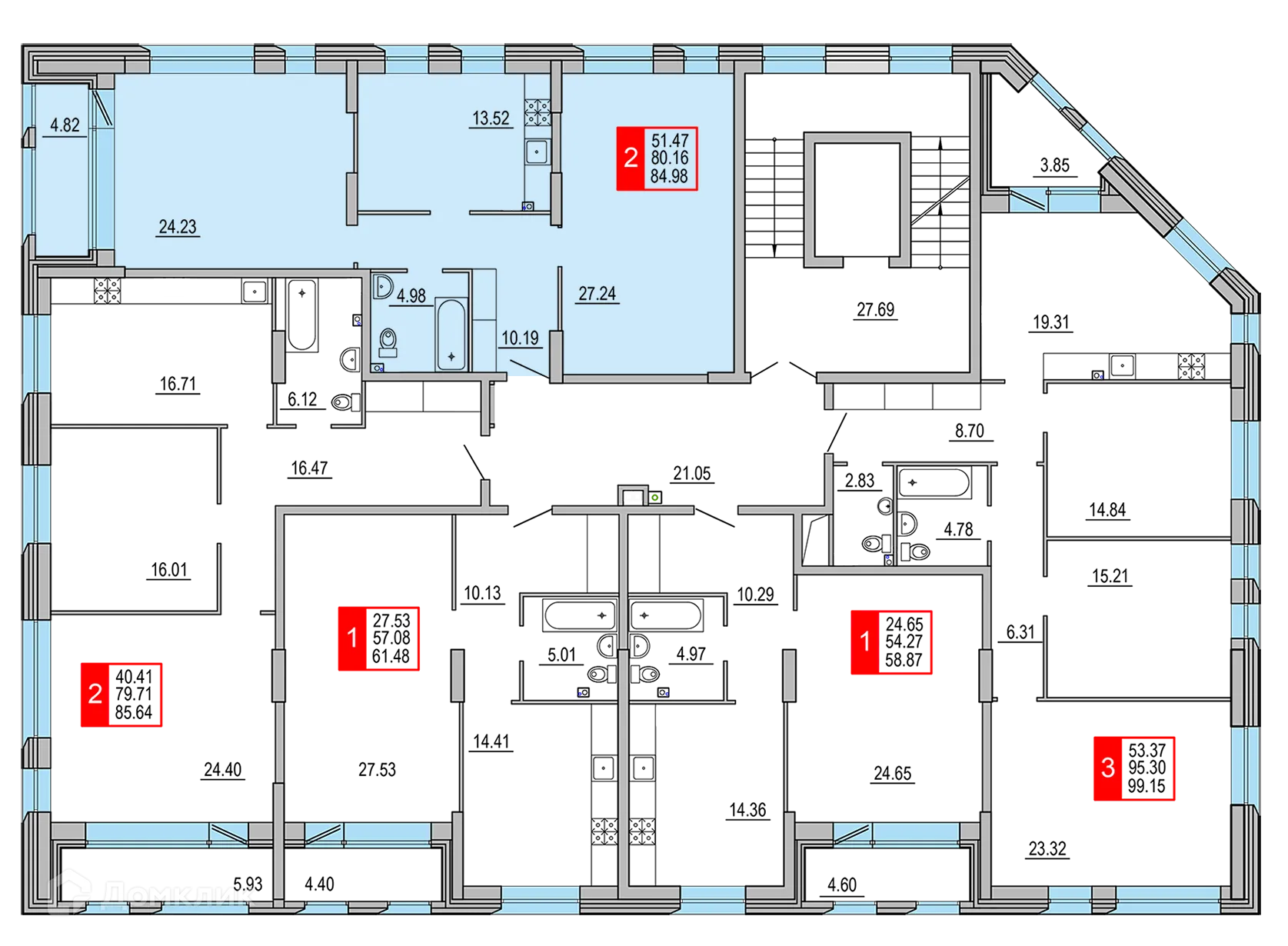 Фото квартиры в ЖК Заволжский Берег"