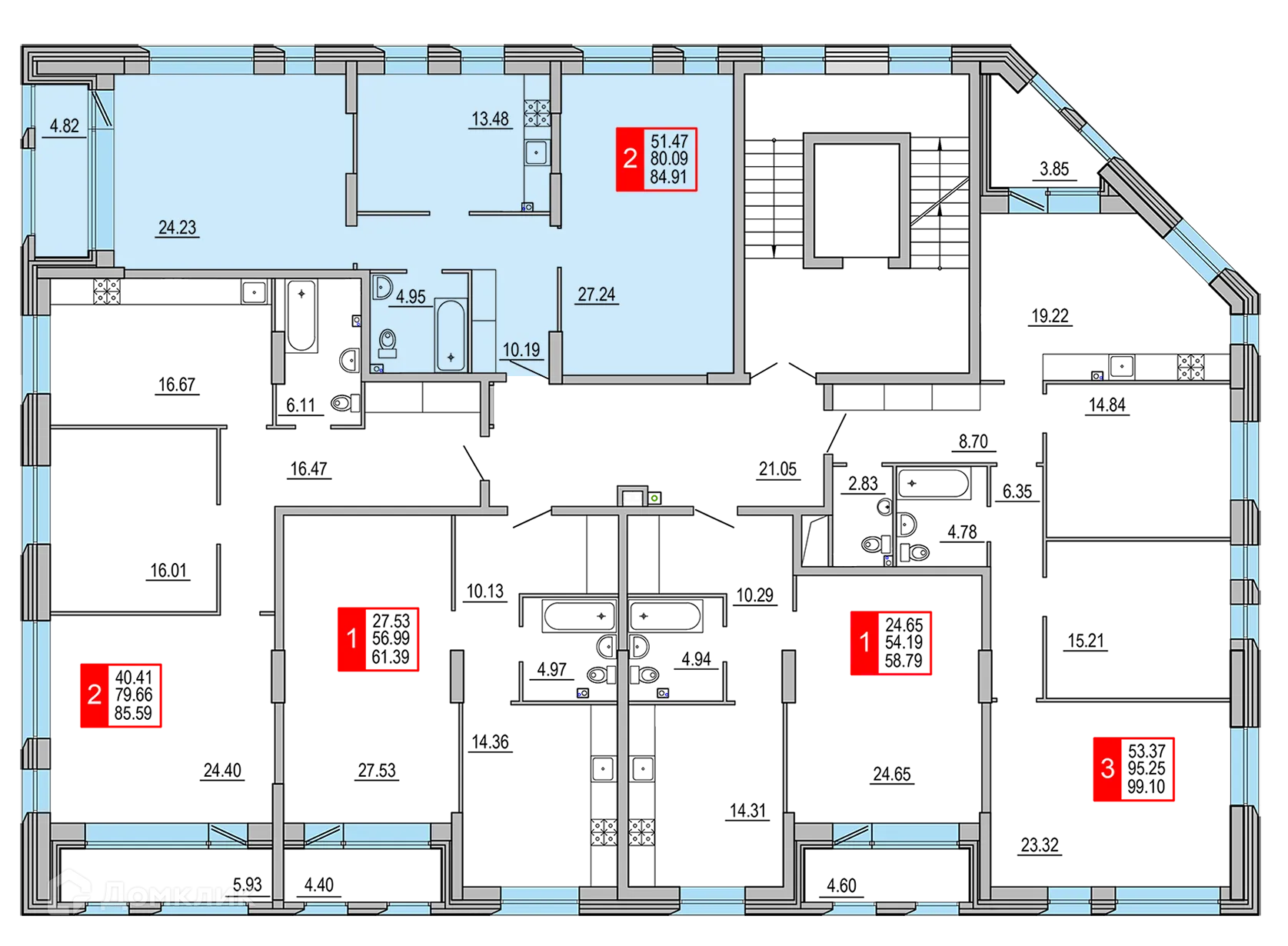 Фото квартиры в ЖК Заволжский Берег"