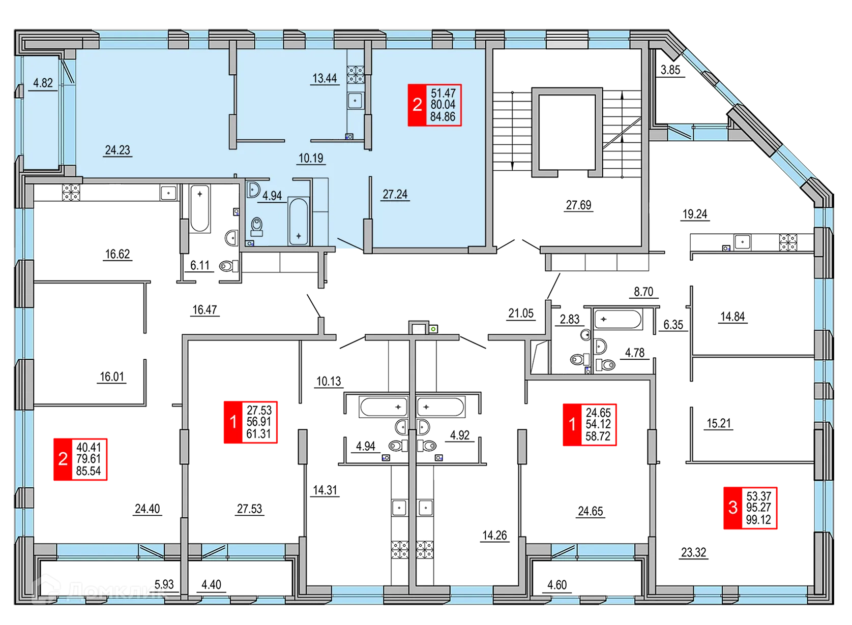 Фото квартиры в ЖК Заволжский Берег"