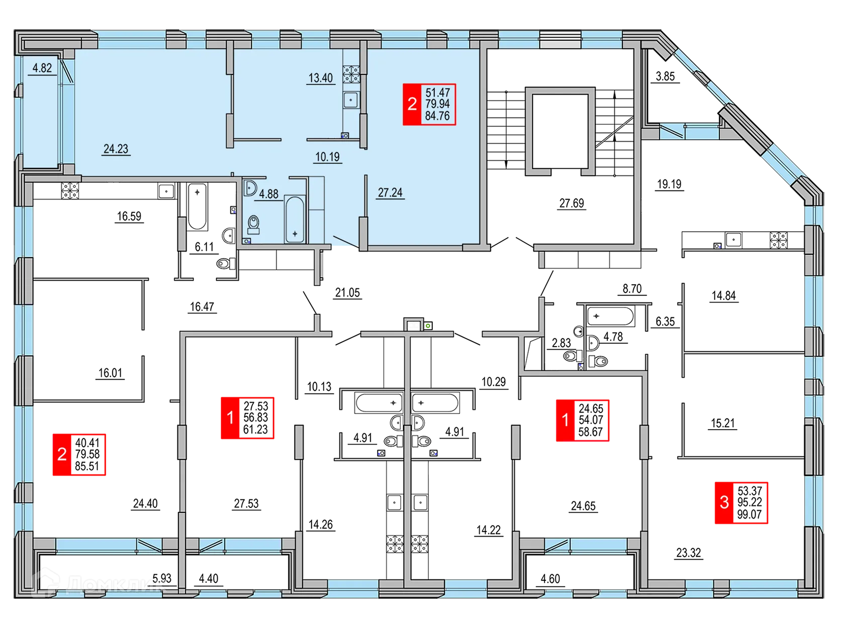 Фото квартиры в ЖК Заволжский Берег"