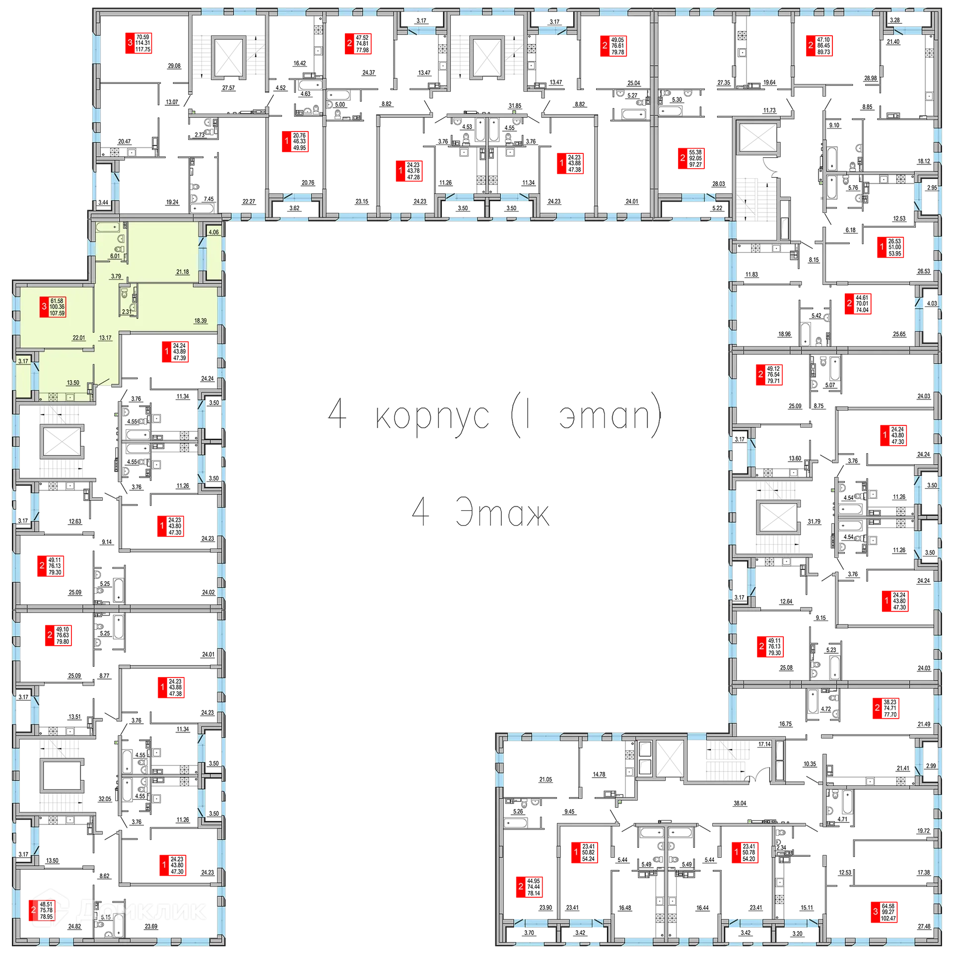 Фото квартиры в ЖК Заволжский Берег"