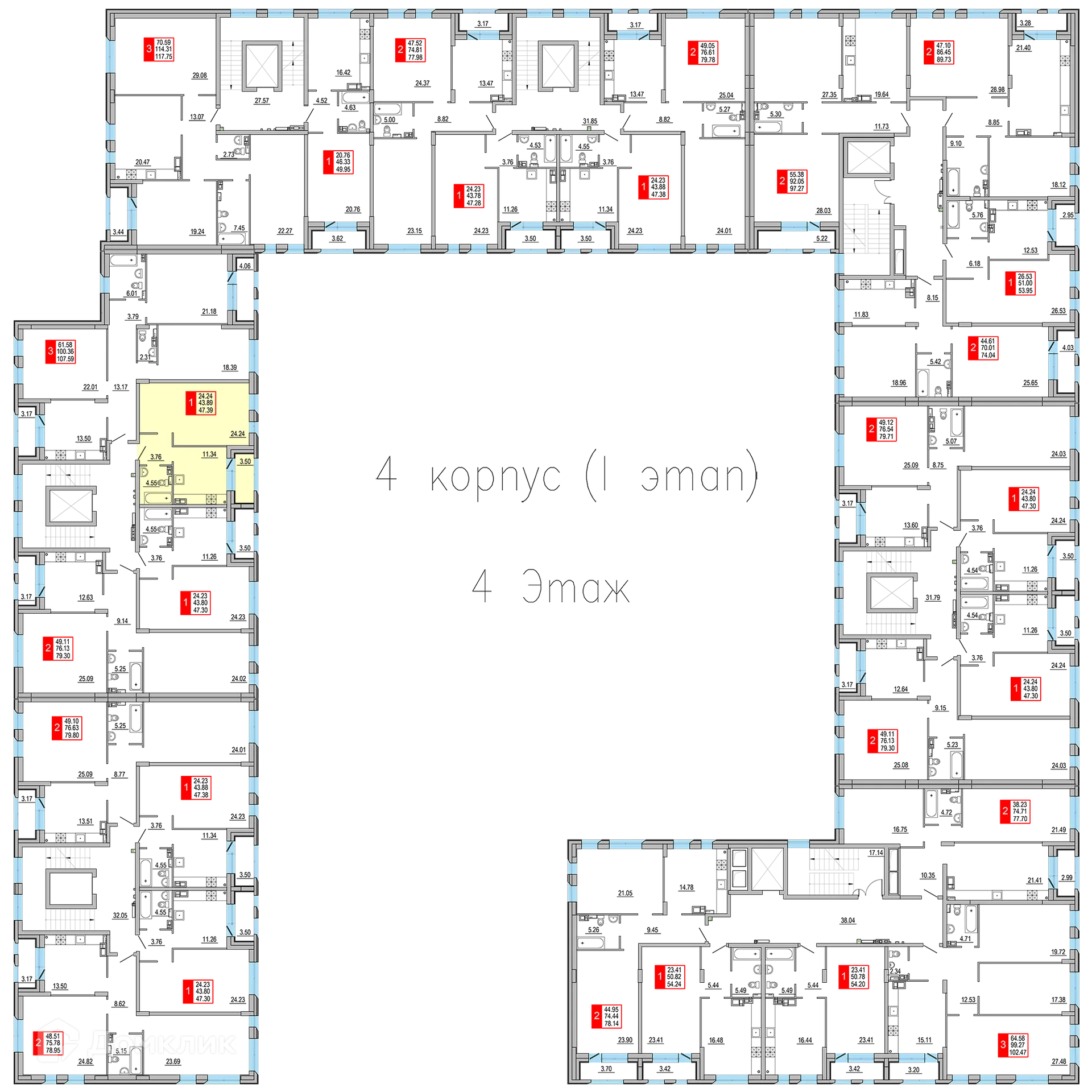 Фото квартиры в ЖК Заволжский Берег"