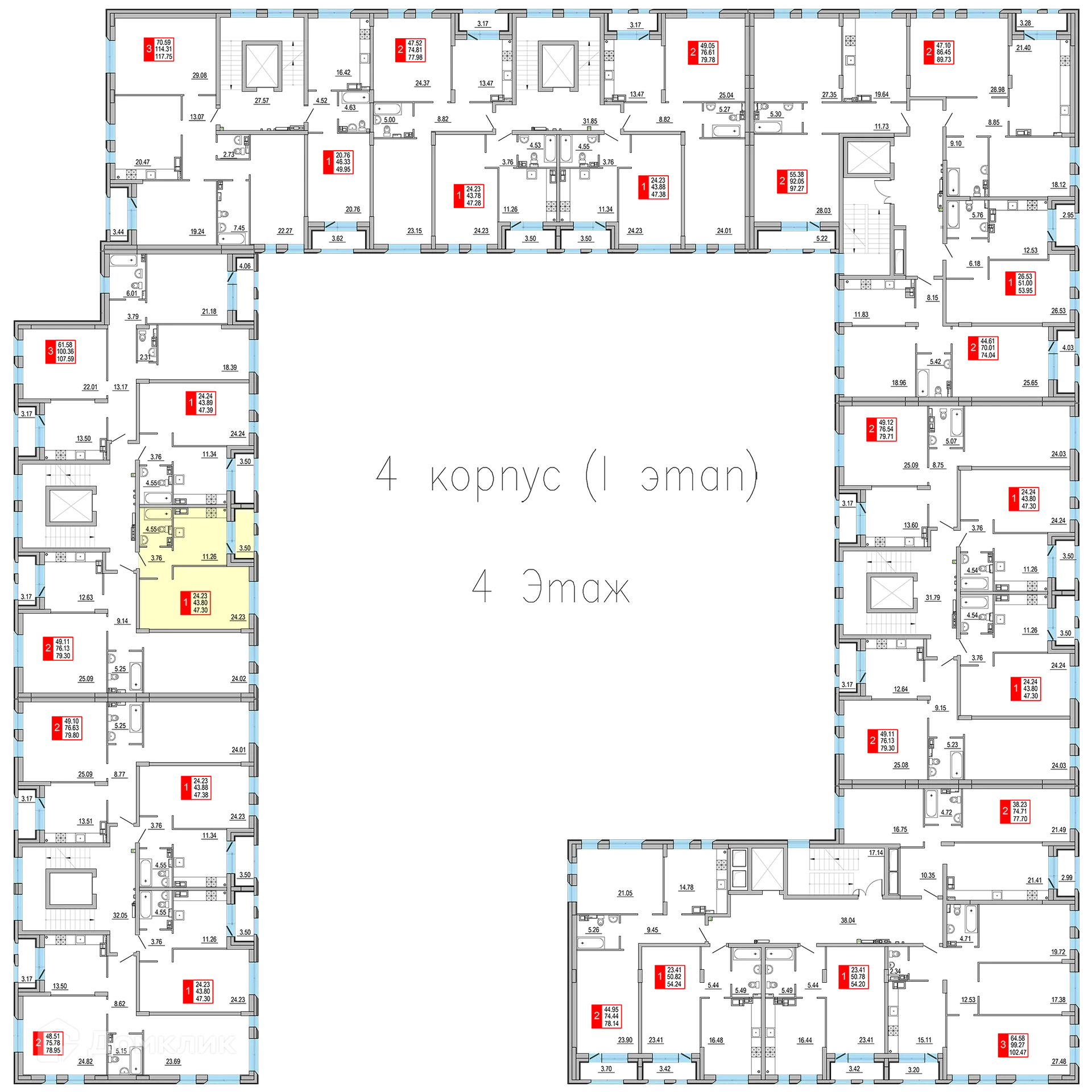 Фото квартиры в ЖК Заволжский Берег"