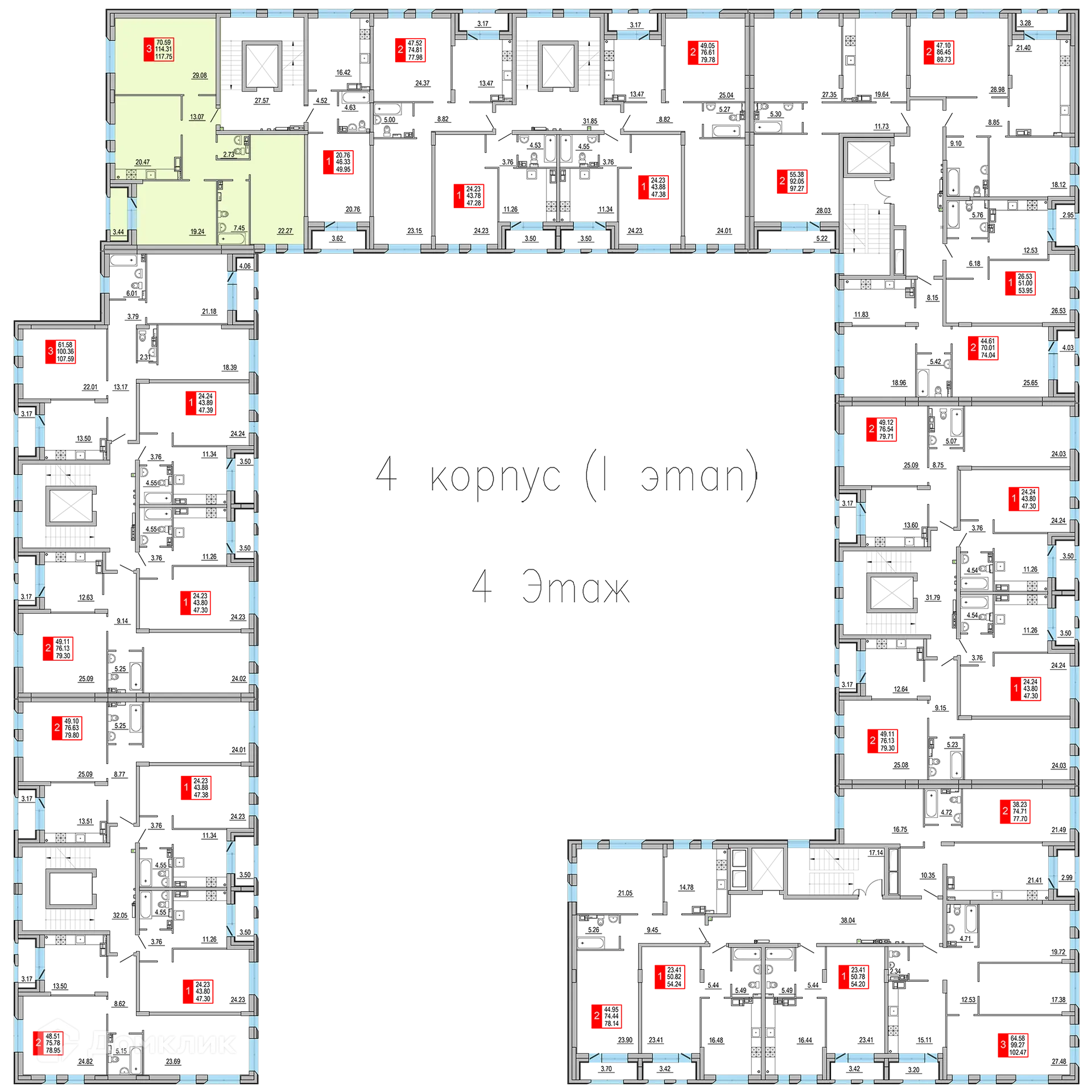 Фото квартиры в ЖК Заволжский Берег"