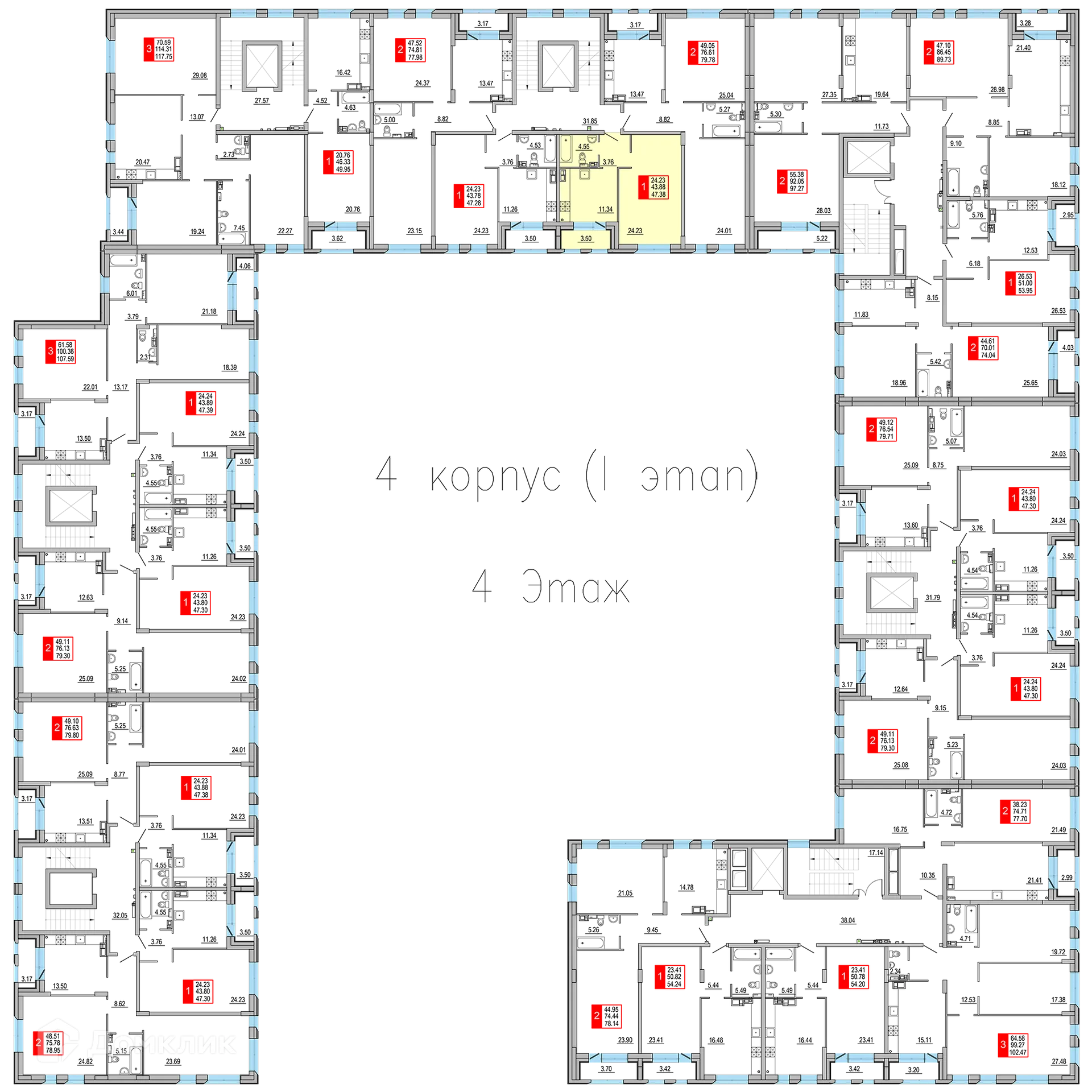 Фото квартиры в ЖК Заволжский Берег"