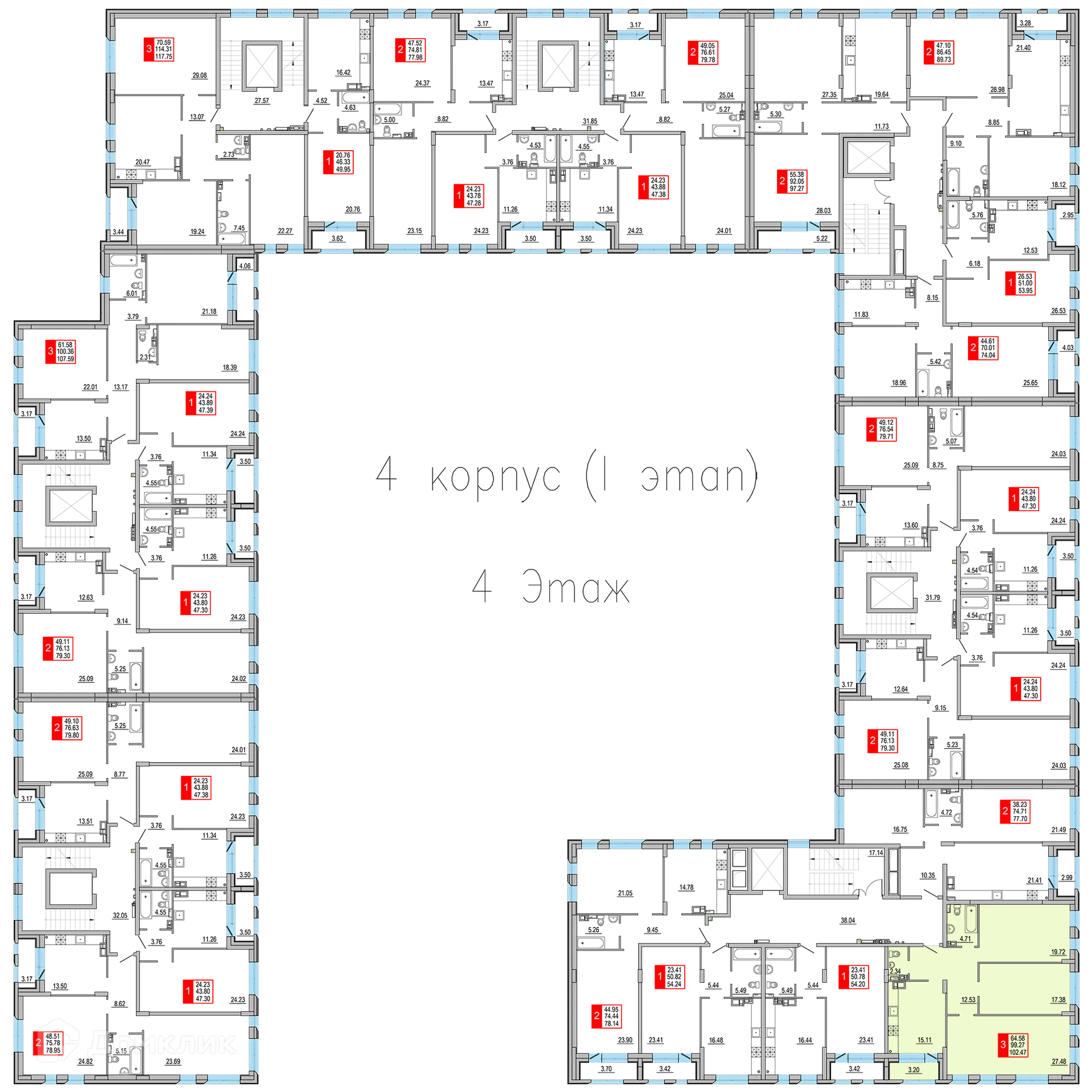 Фото квартиры в ЖК Заволжский Берег"