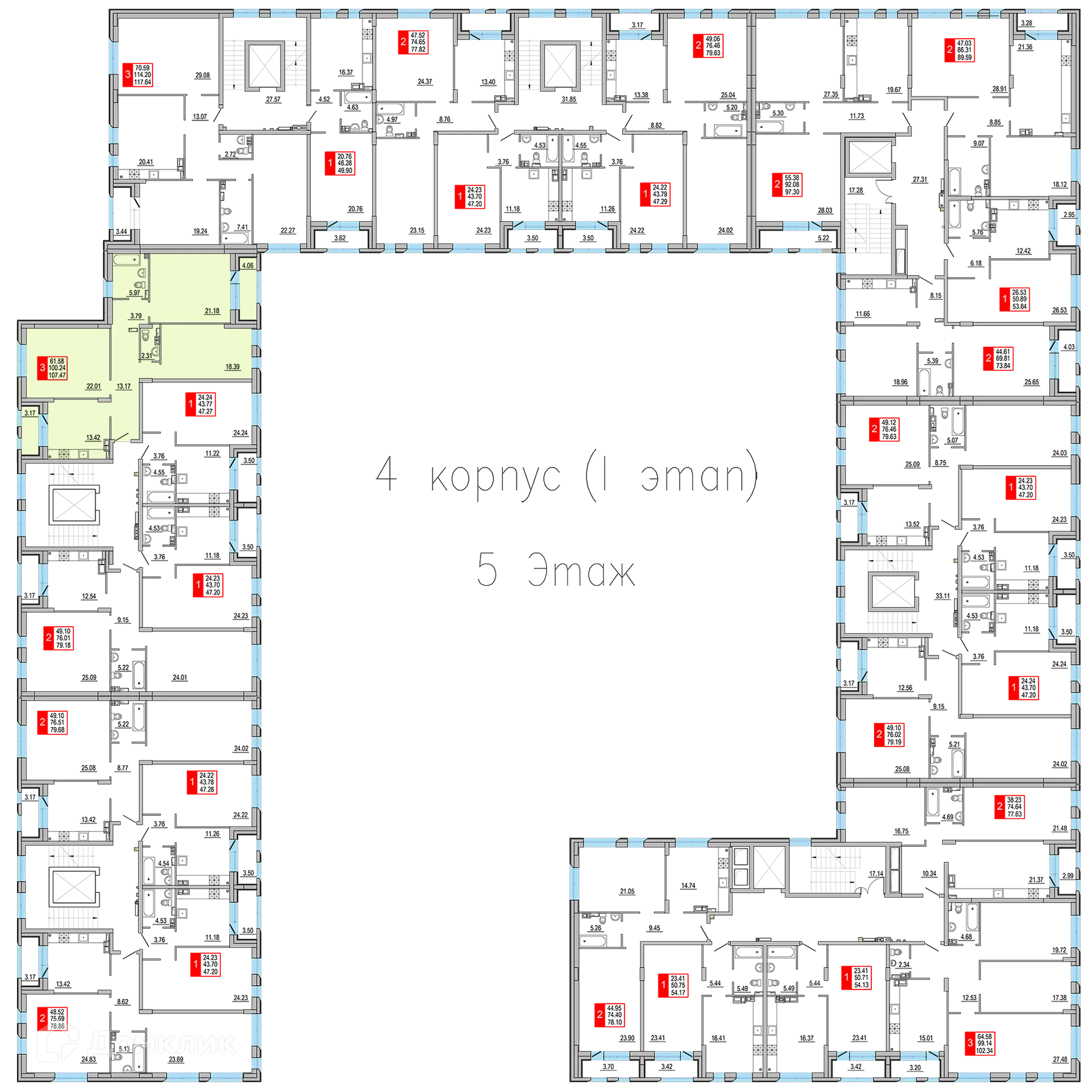 Фото квартиры в ЖК Заволжский Берег"