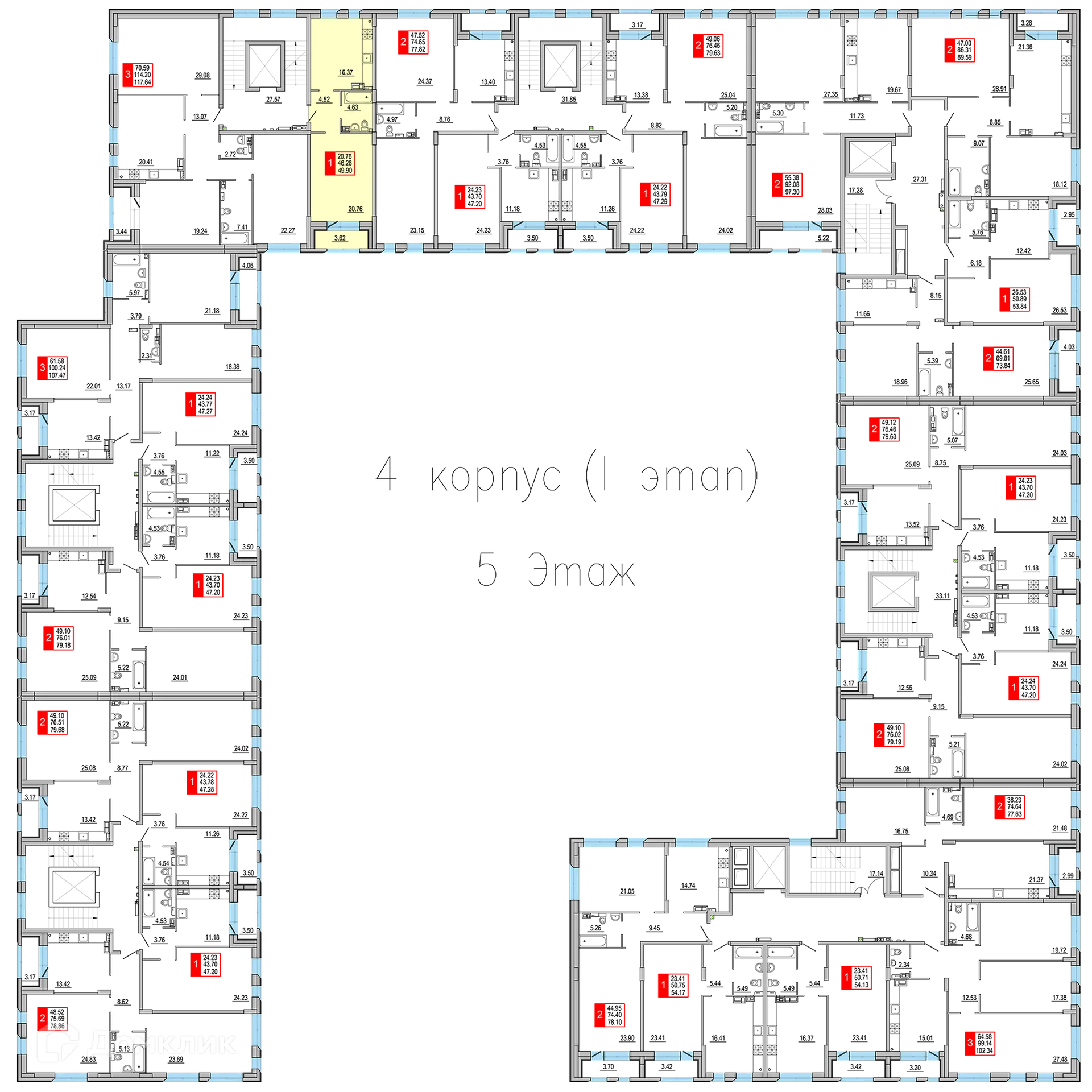 Фото квартиры в ЖК Заволжский Берег"