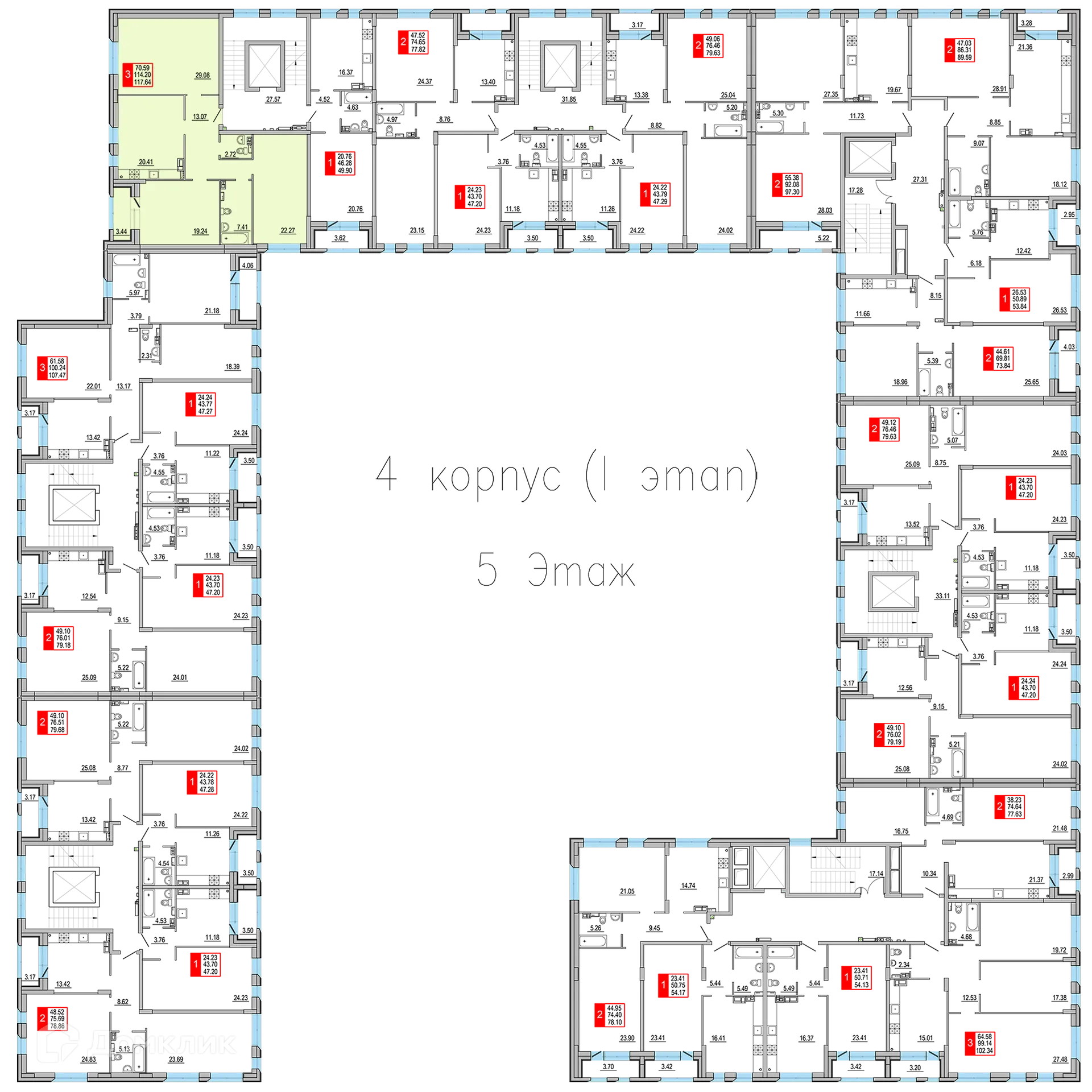 Фото квартиры в ЖК Заволжский Берег"