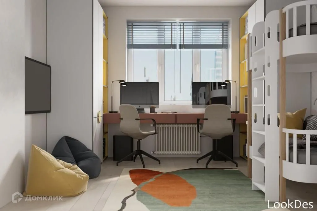 Планировка 3-комнатной квартиры 72.77 м² в ЖК "Botanica (Ботаника)", г. Тверь — фото 12