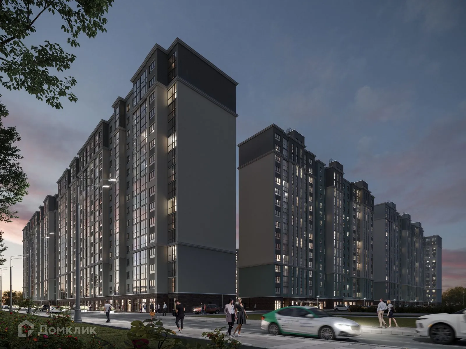 Планировка 1-комнатной квартиры 44.87 м² в ЖК "Botanica (Ботаника)", г. Тверь — фото 10