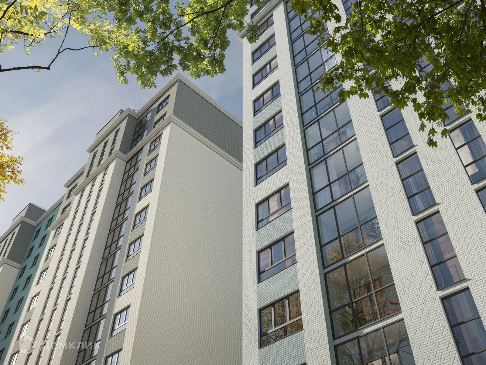 Планировка 1-комнатной квартиры 44.87 м² в ЖК "Botanica (Ботаника)", г. Тверь — фото 11