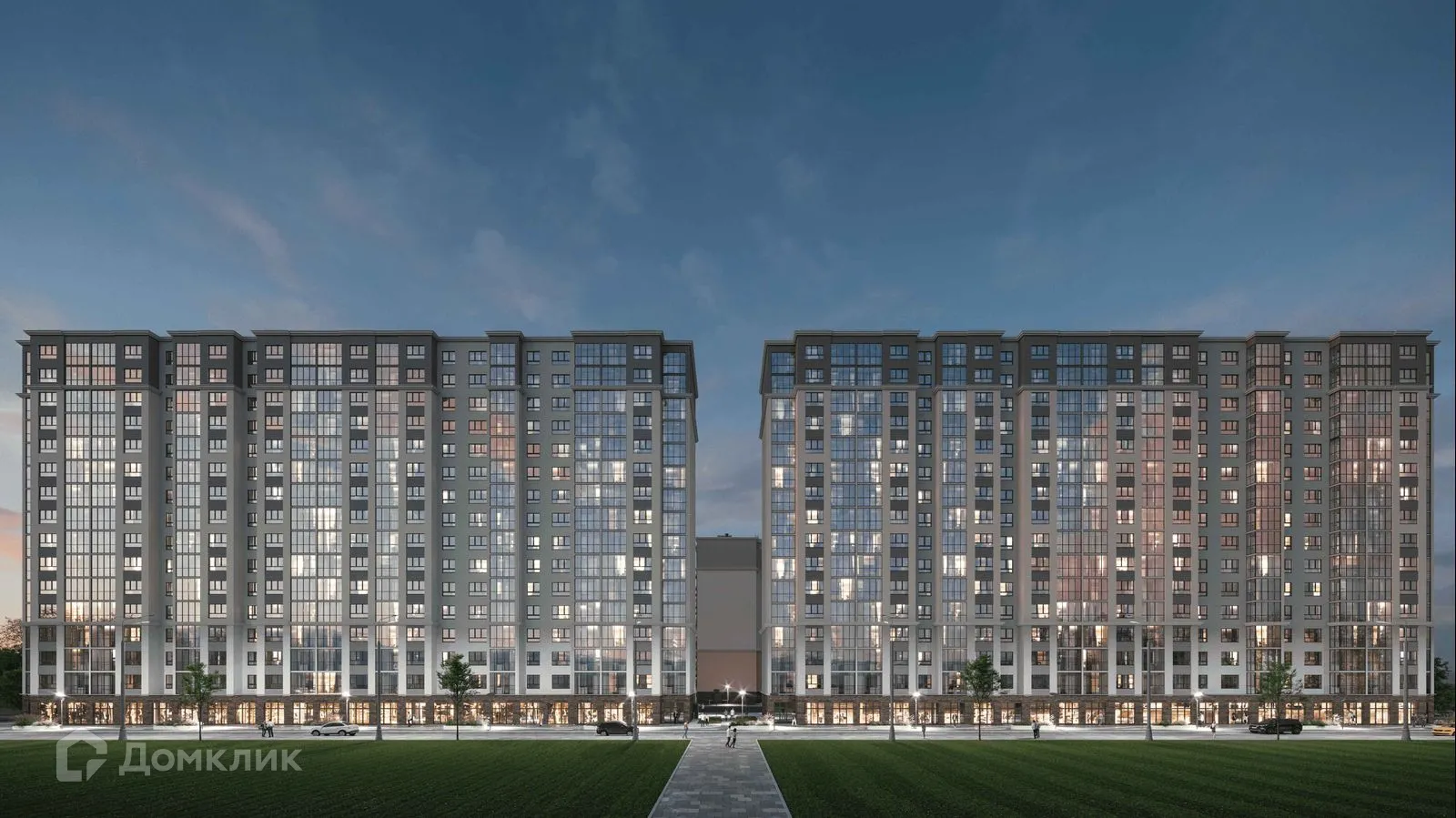 Планировка 1-комнатной квартиры 43.37 м² в ЖК "Botanica (Ботаника)", г. Тверь — фото 8