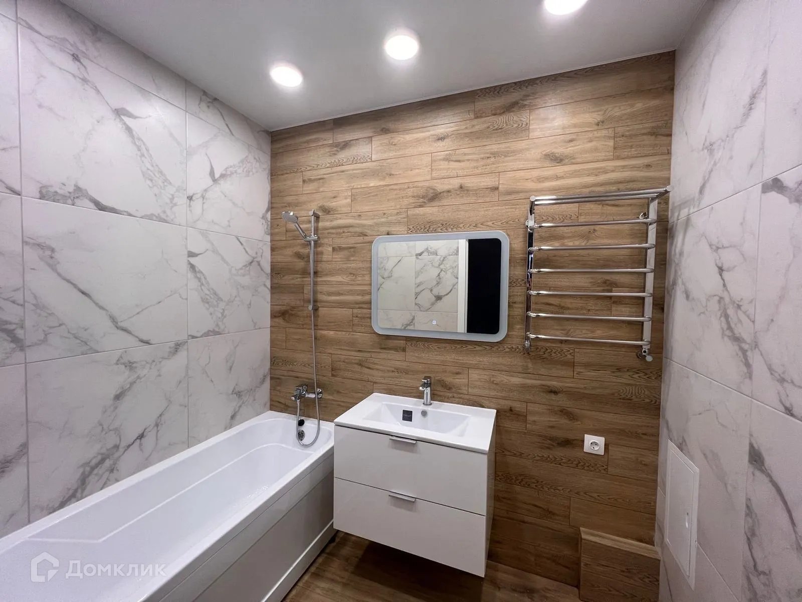 Планировка 1-комнатной квартиры 43.37 м² в ЖК "Botanica (Ботаника)", г. Тверь — фото 23