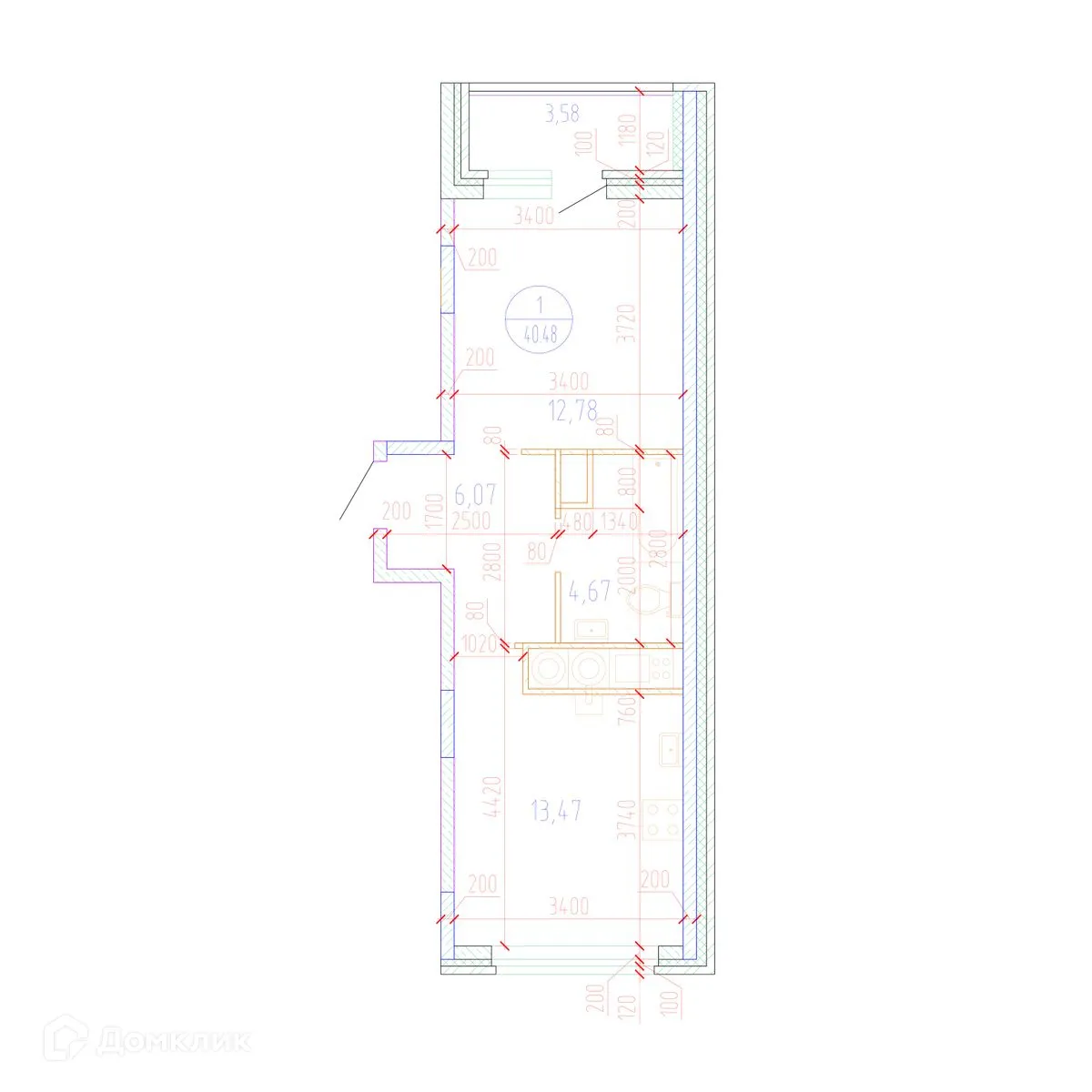 Фото квартиры в ЖК "Botanica (Ботаника)"