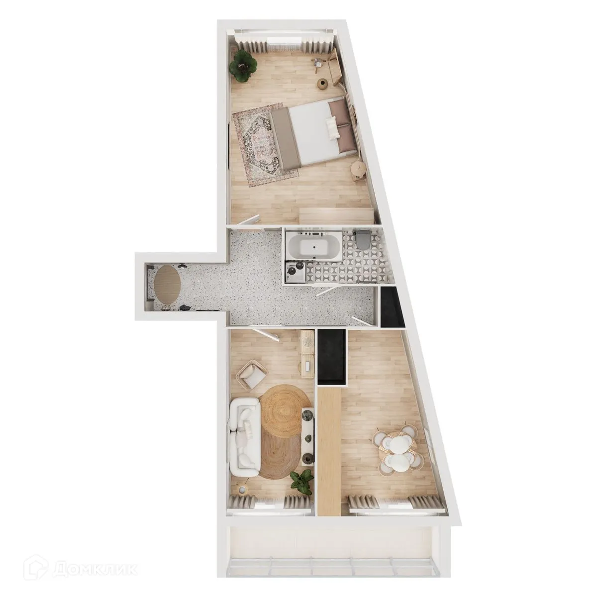 Фото квартиры в ЖК Атмосфера