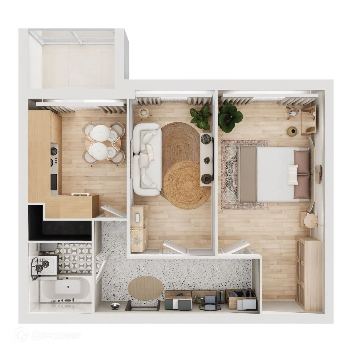 Фото квартиры в ЖК Атмосфера