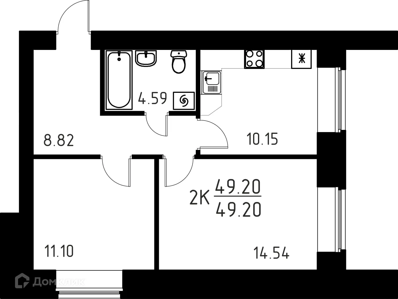 Фото квартиры в ЖК Композиция