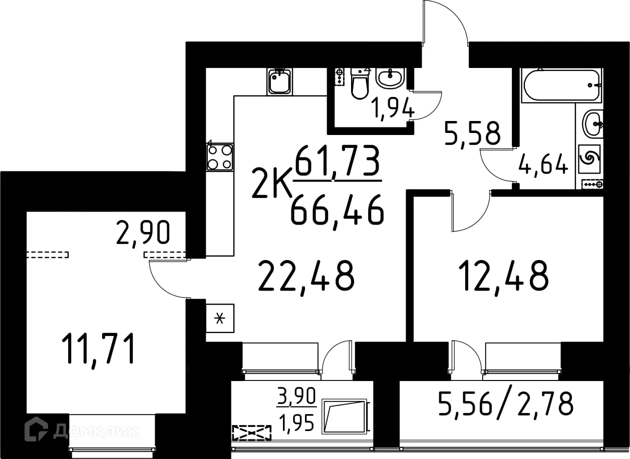 Фото квартиры в ЖК ЛетоПарк