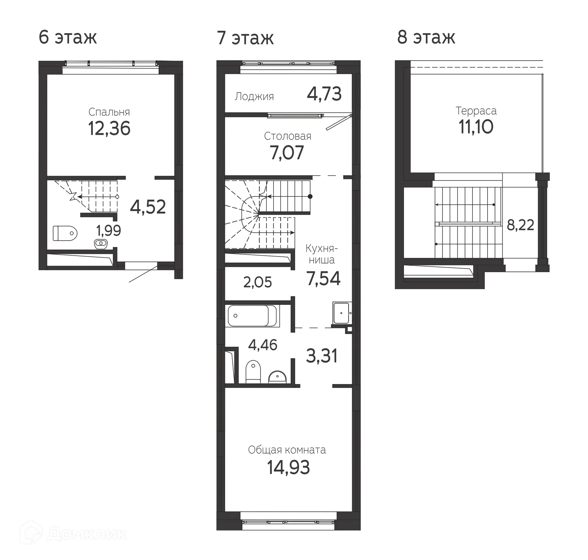 Фото квартиры в ЖК на Комсомольском