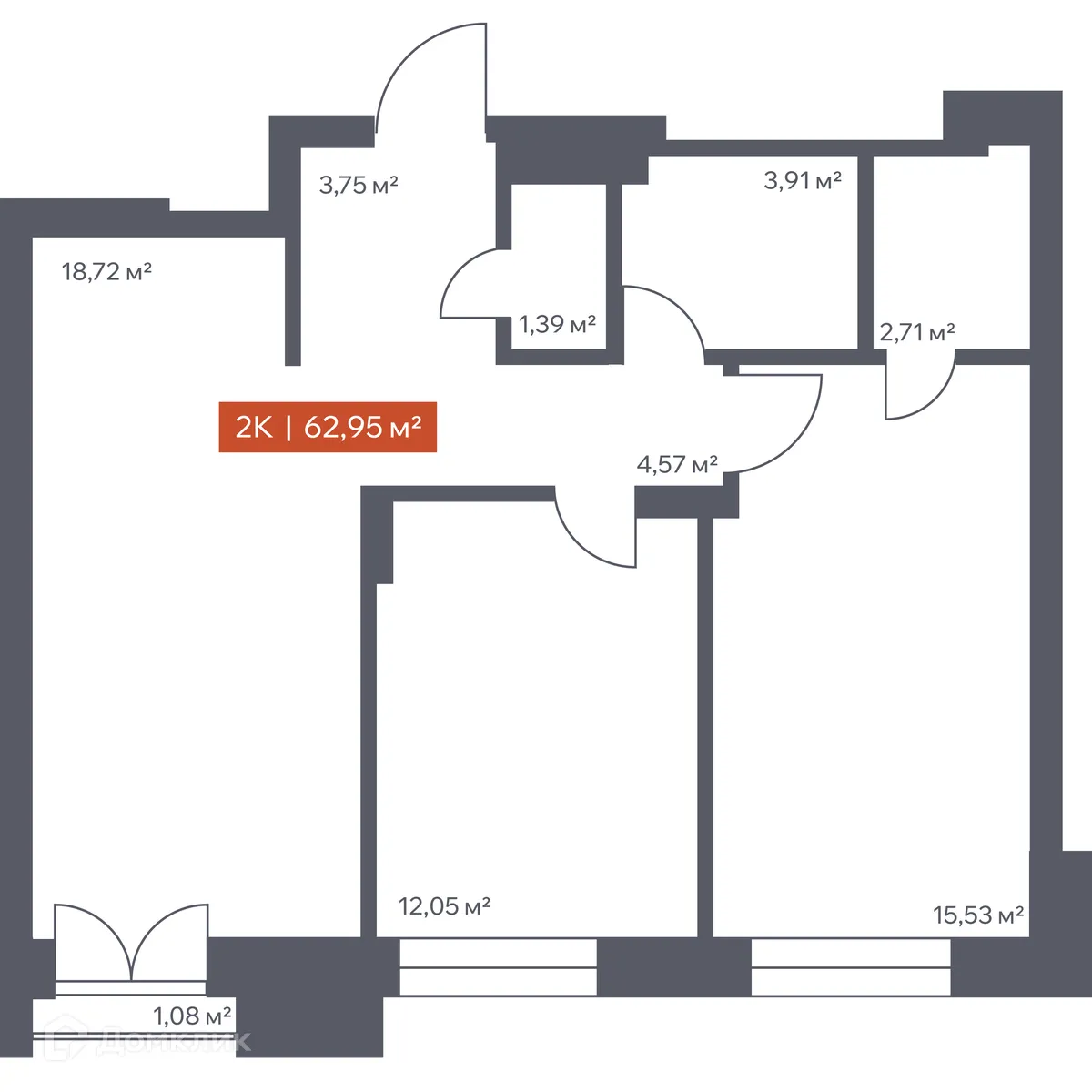 Фото квартиры в ЖК Ломоносов