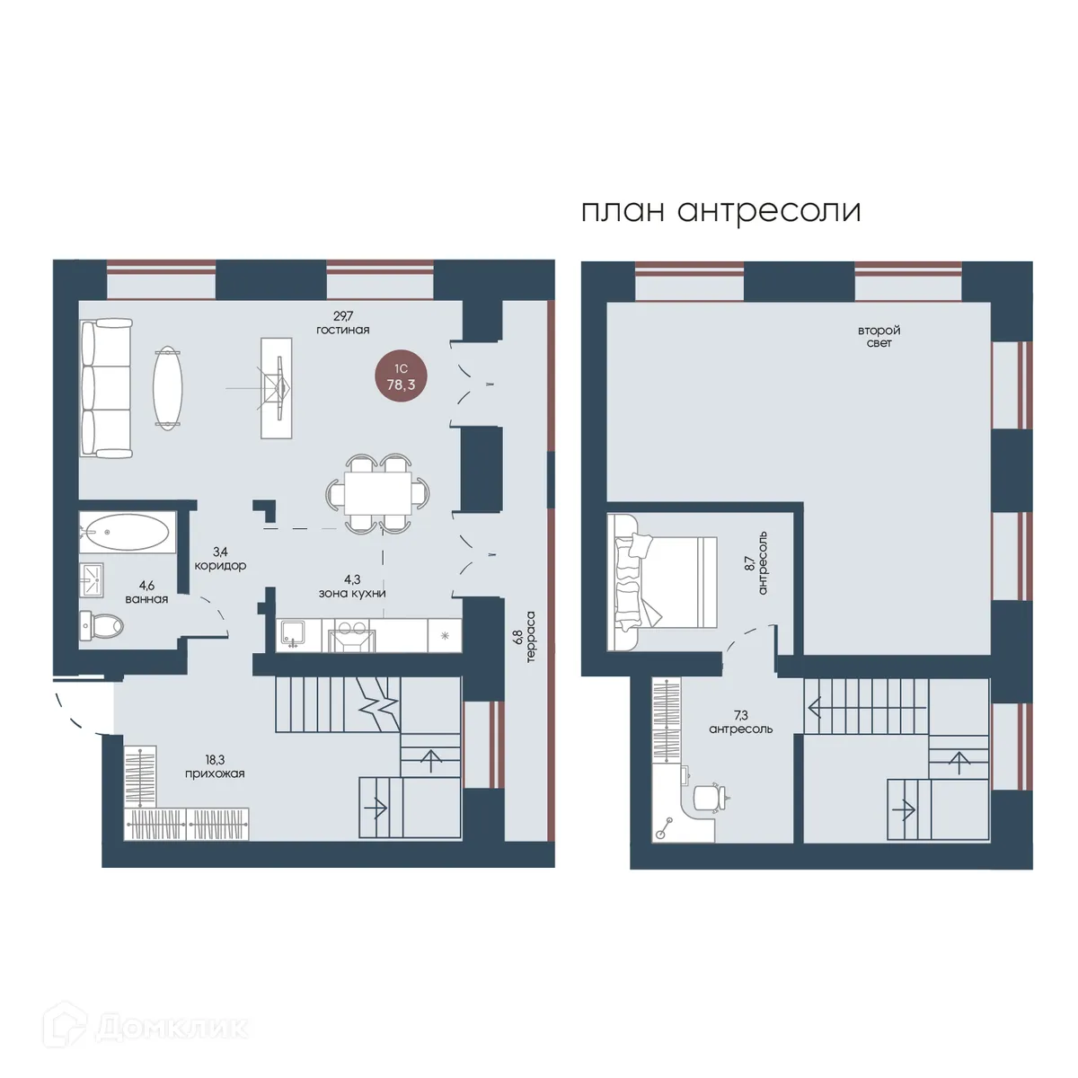 Фото квартиры в ЖК Белозерский