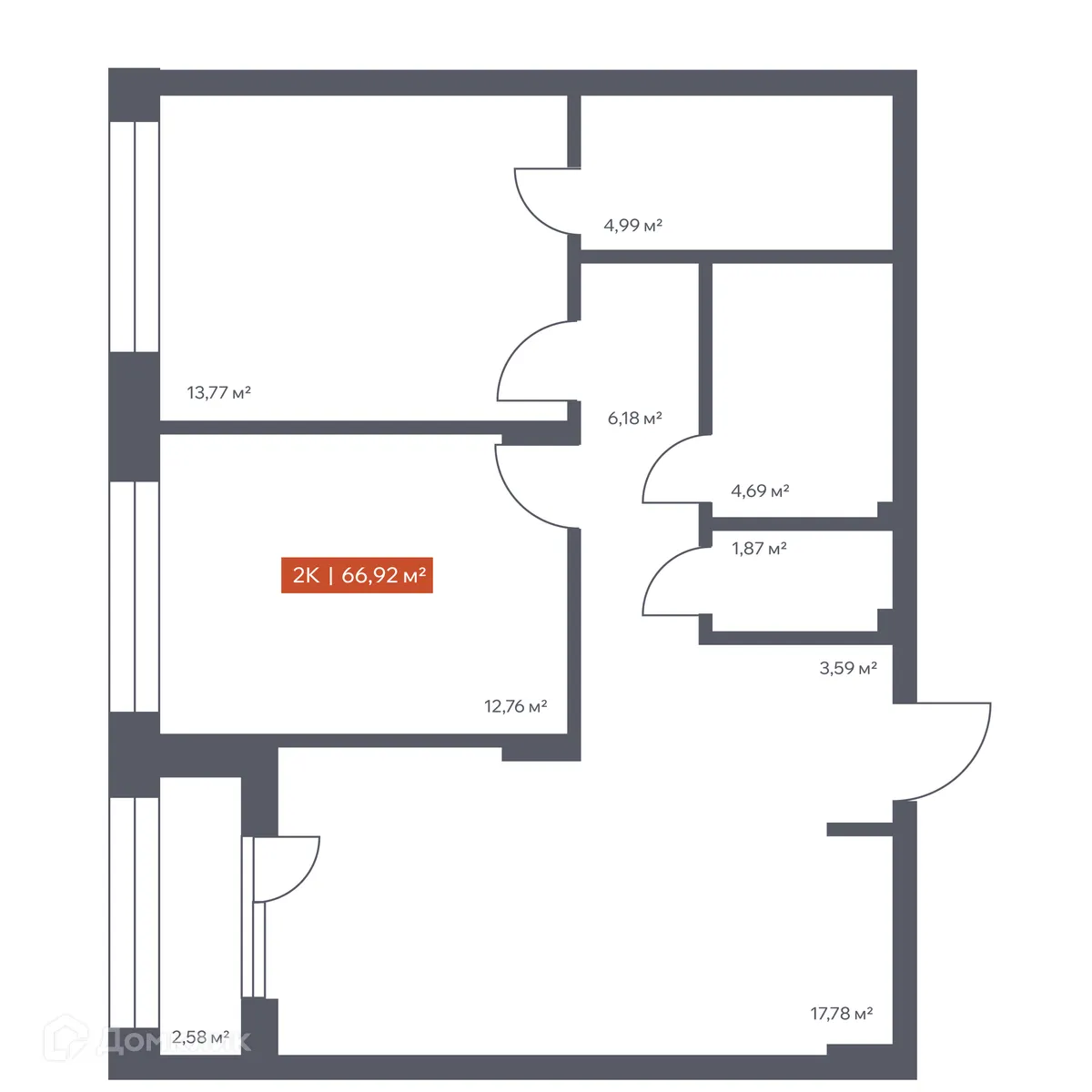 Фото квартиры в ЖК Ломоносов