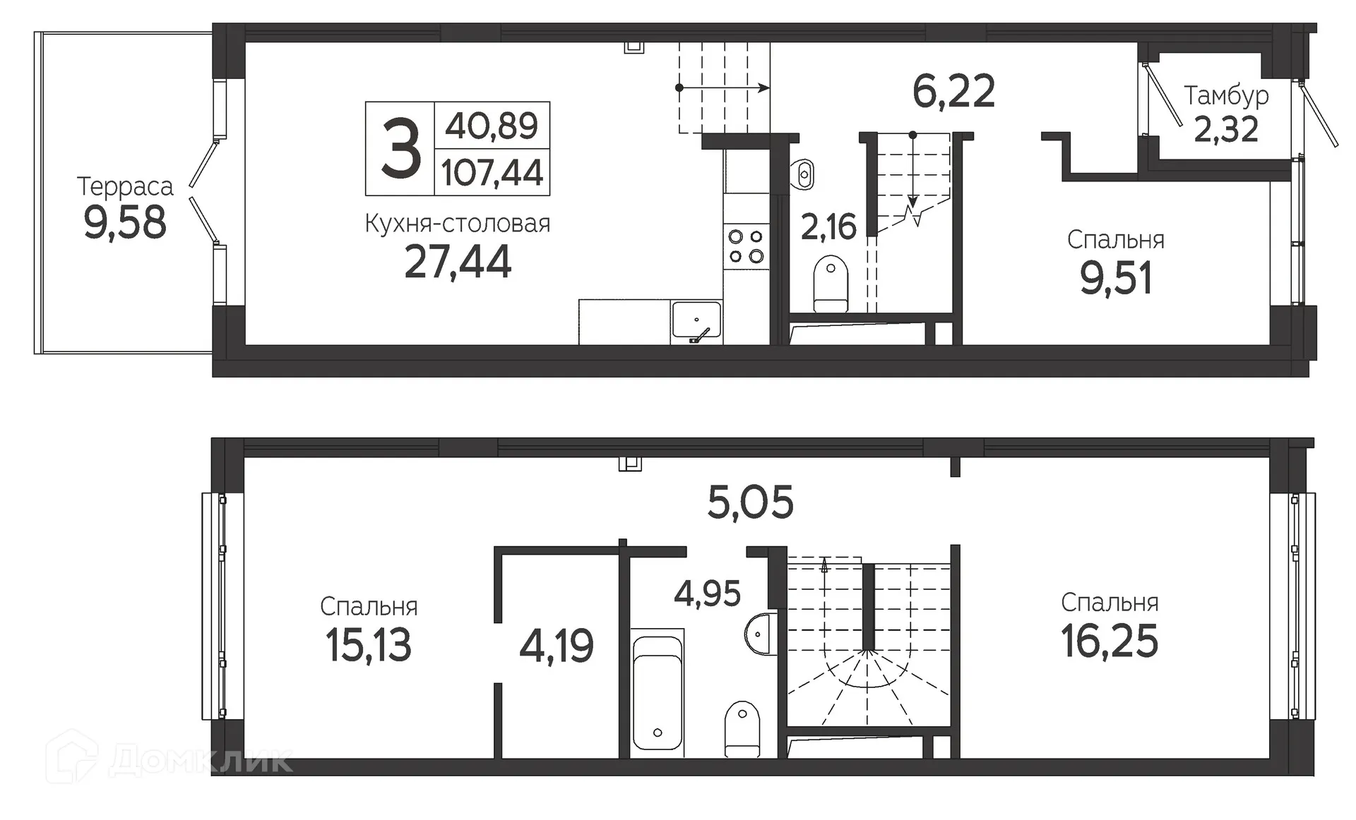 Фото квартиры в ЖК на Комсомольском