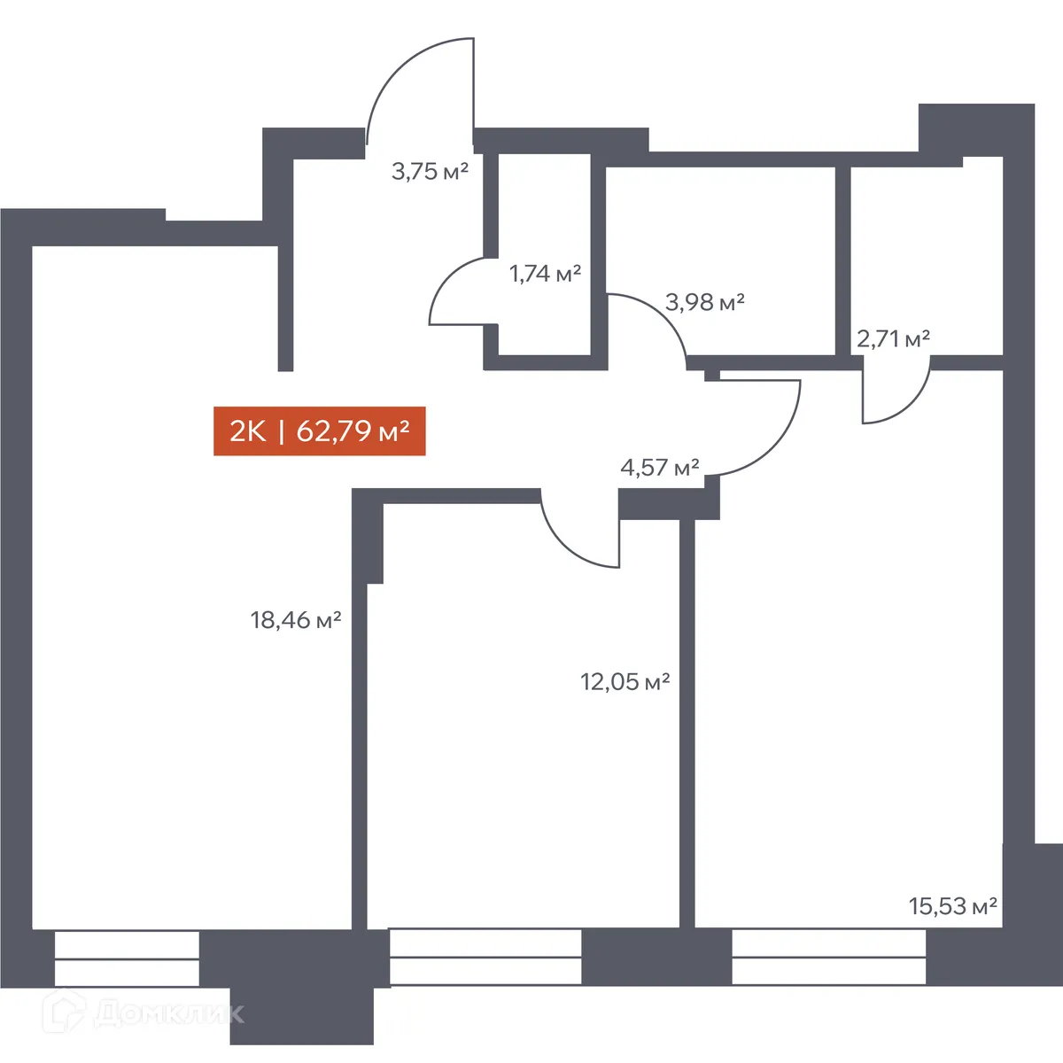 Фото квартиры в ЖК Ломоносов