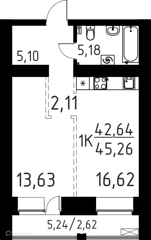 Фото квартиры в ЖК ЛетоПарк