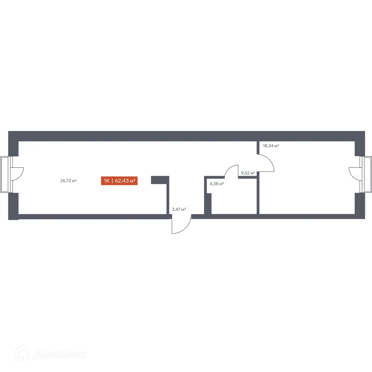 Фото квартиры в ЖК Ломоносов